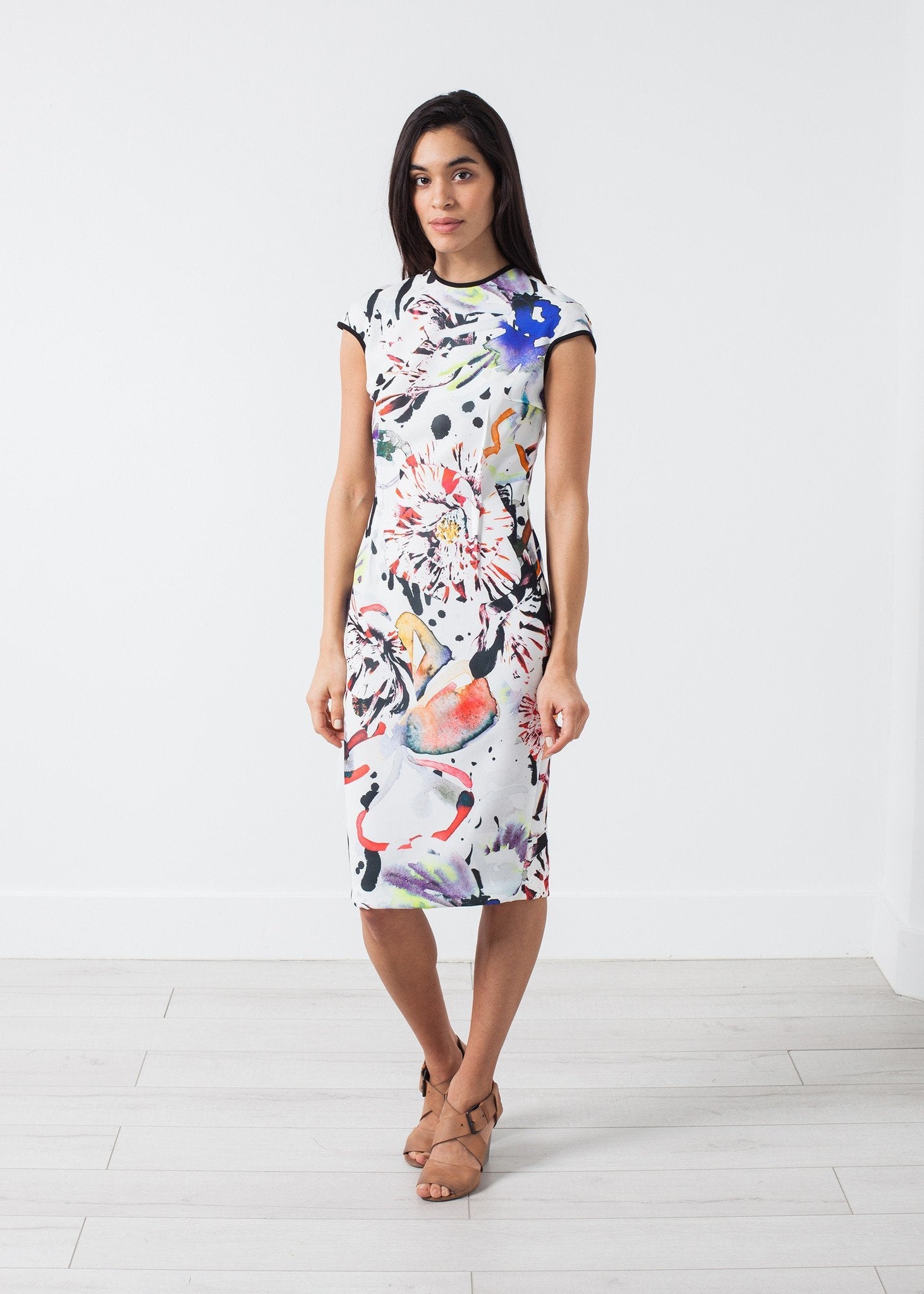 Dream Dress in Painted Floral right Dream Dress in Painted Floral