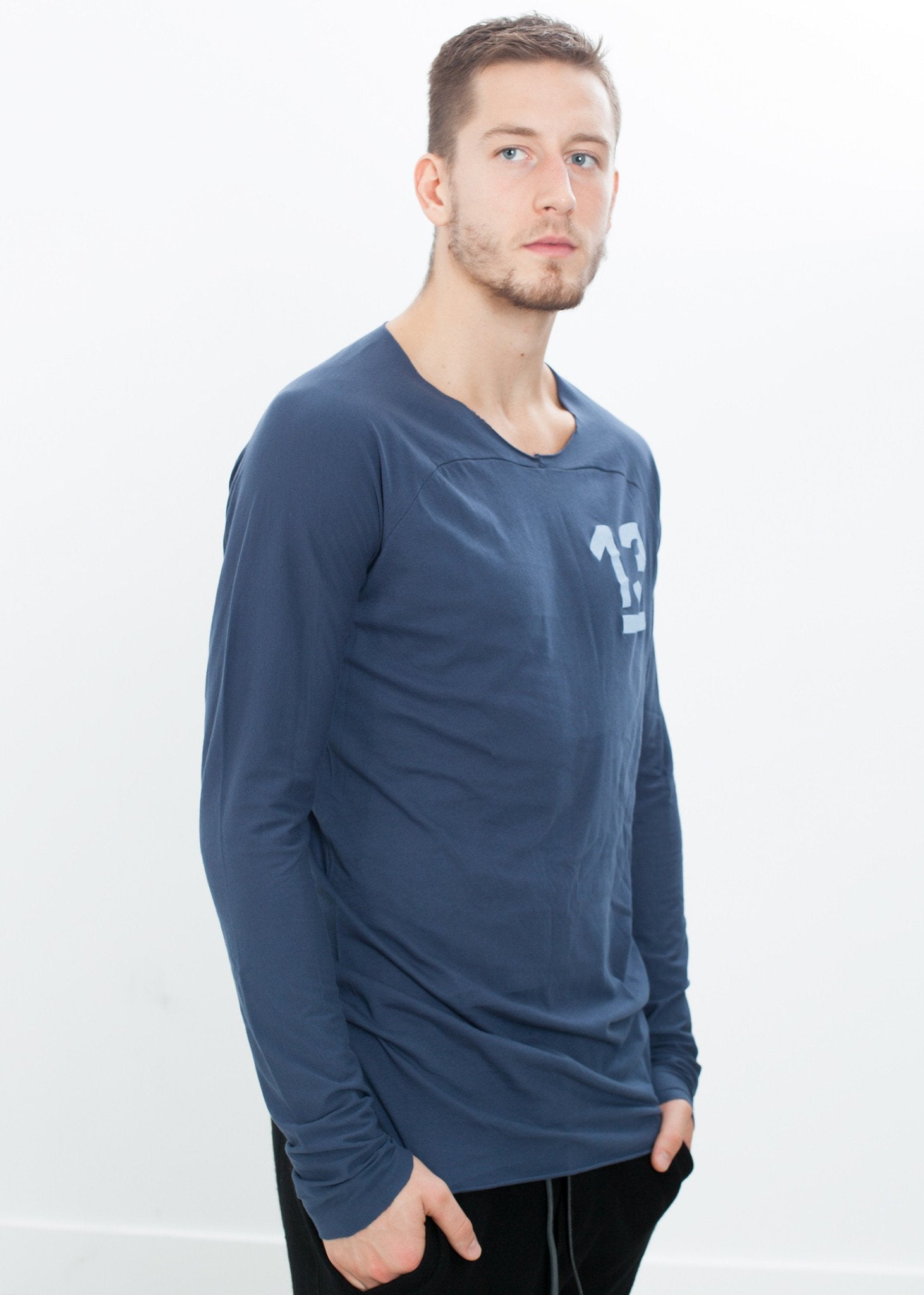 Antidote "13" Tee in Mood Indigo right Antidote "13" Tee in Mood Indigo