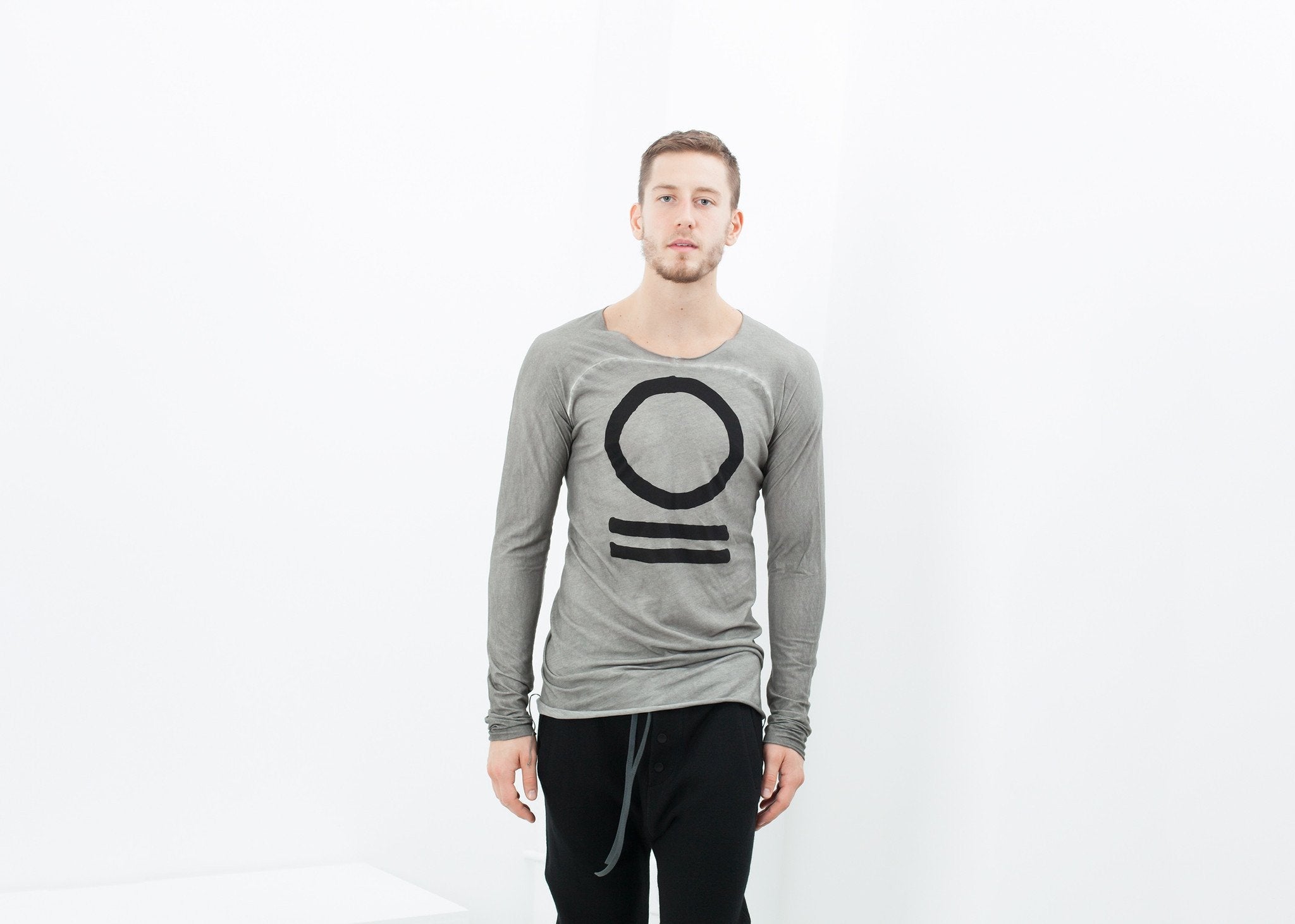 Antidote "Joie" Tee in Taupe right Antidote "Joie" Tee in Taupe