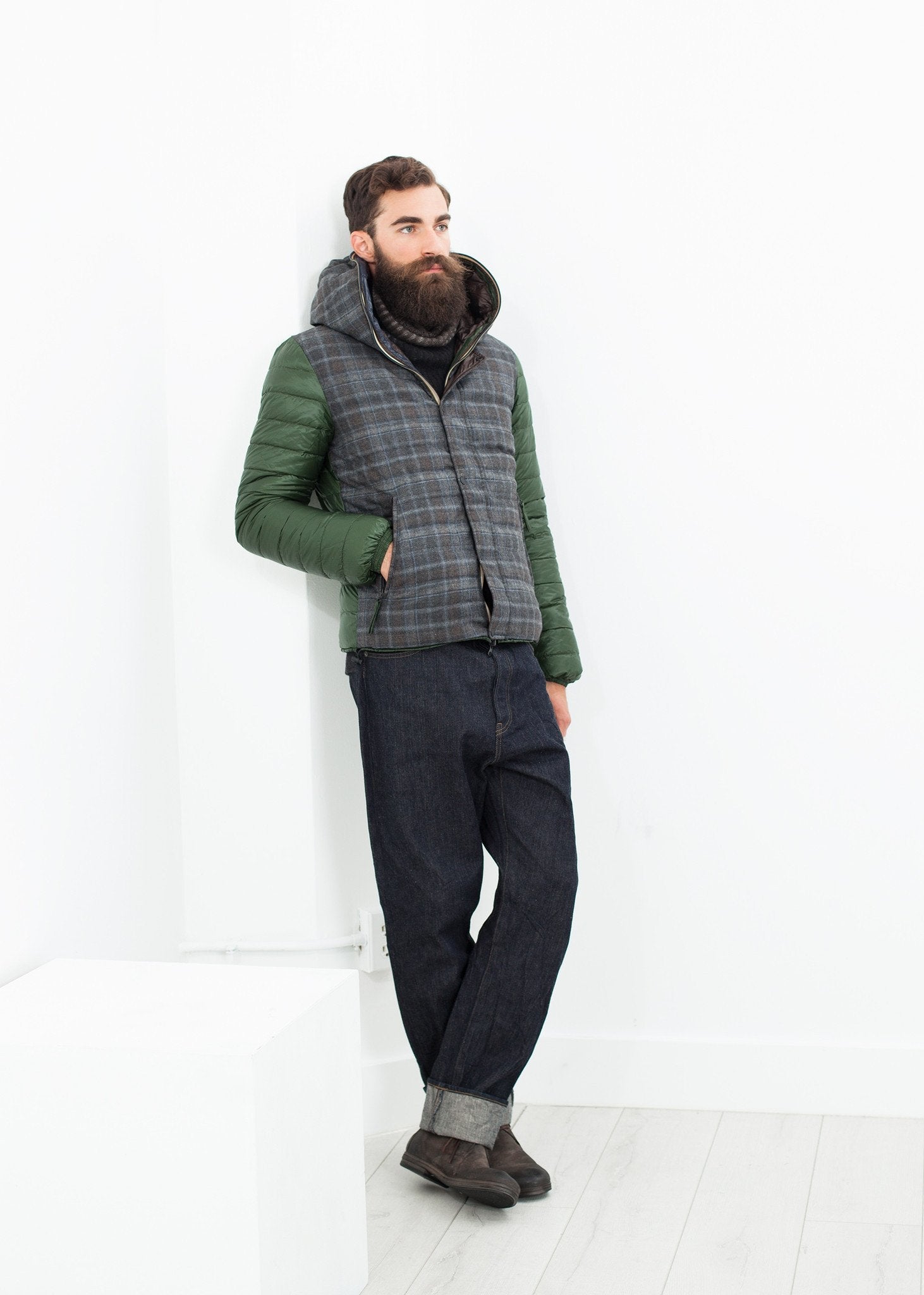 Ilo Coat in Teak - raj