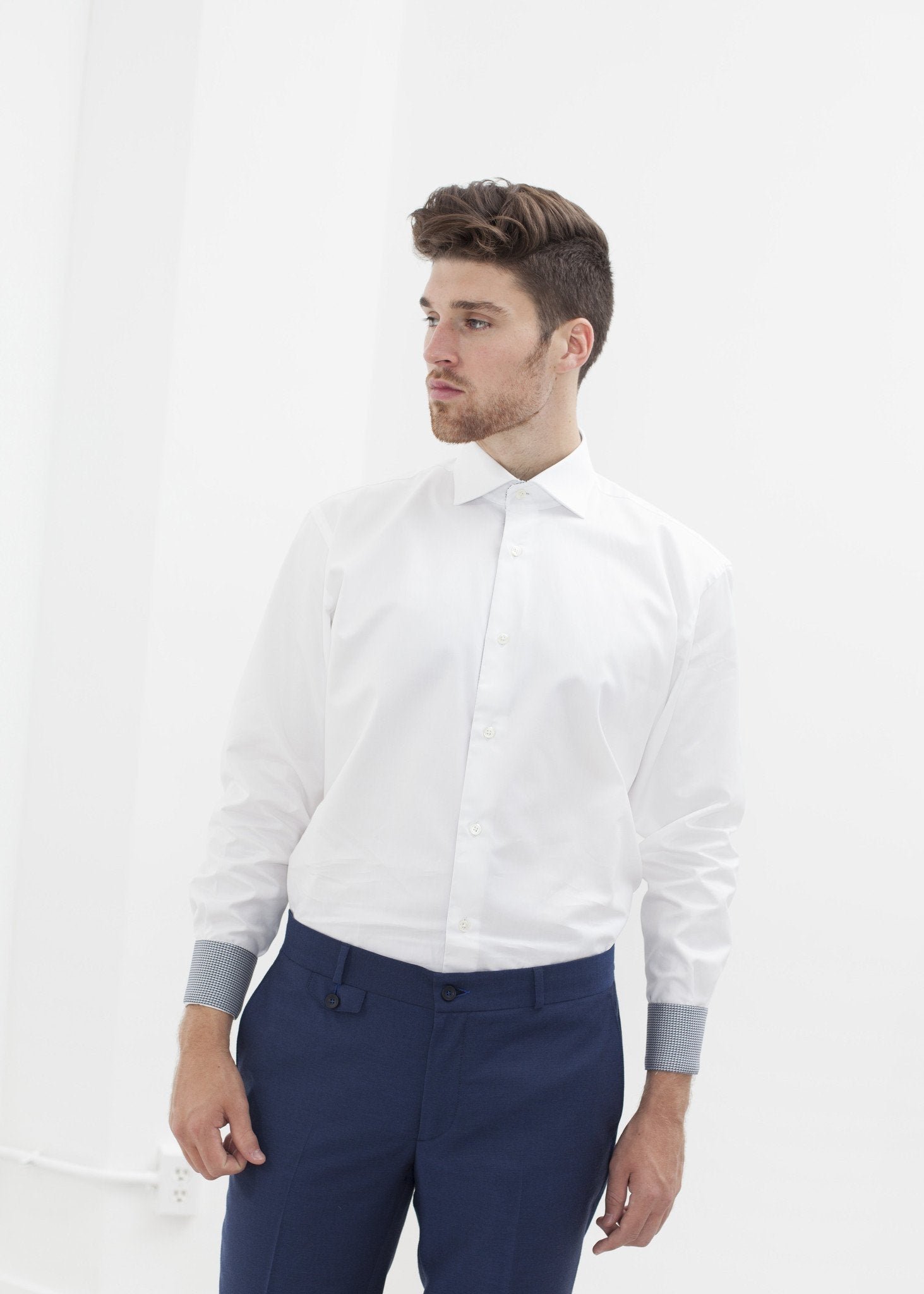 Dartmouth Shirt in White right Dartmouth Shirt in White