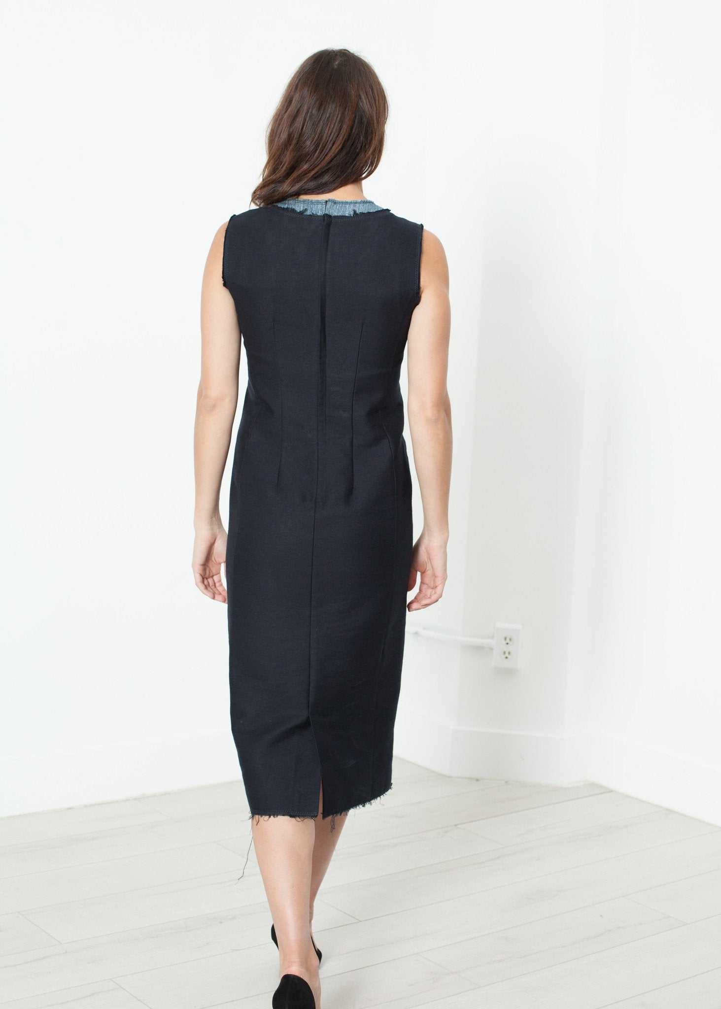 Denim Dress in Denim - raj