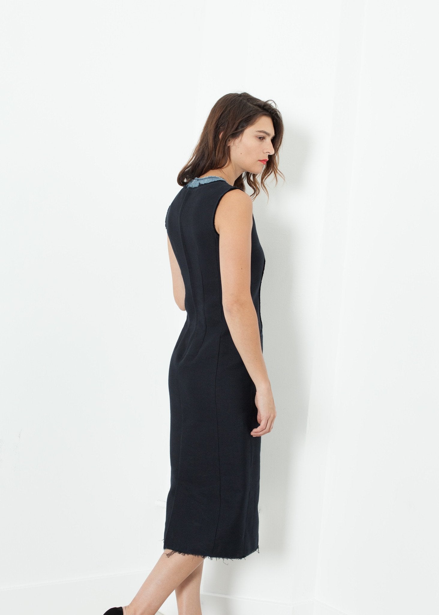 Denim Dress in Denim - raj