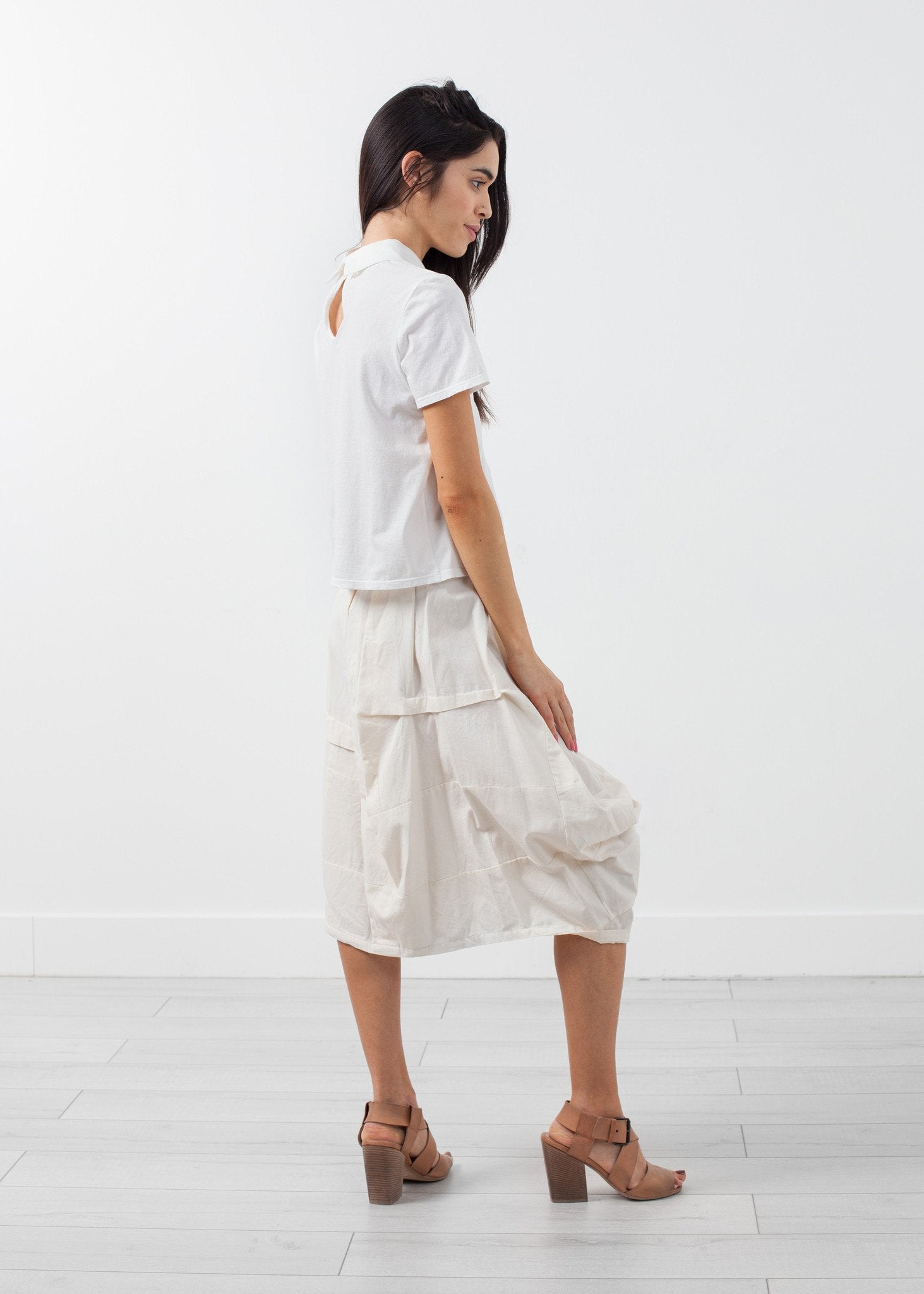 Double Collar Blouse right Double Collar Blouse