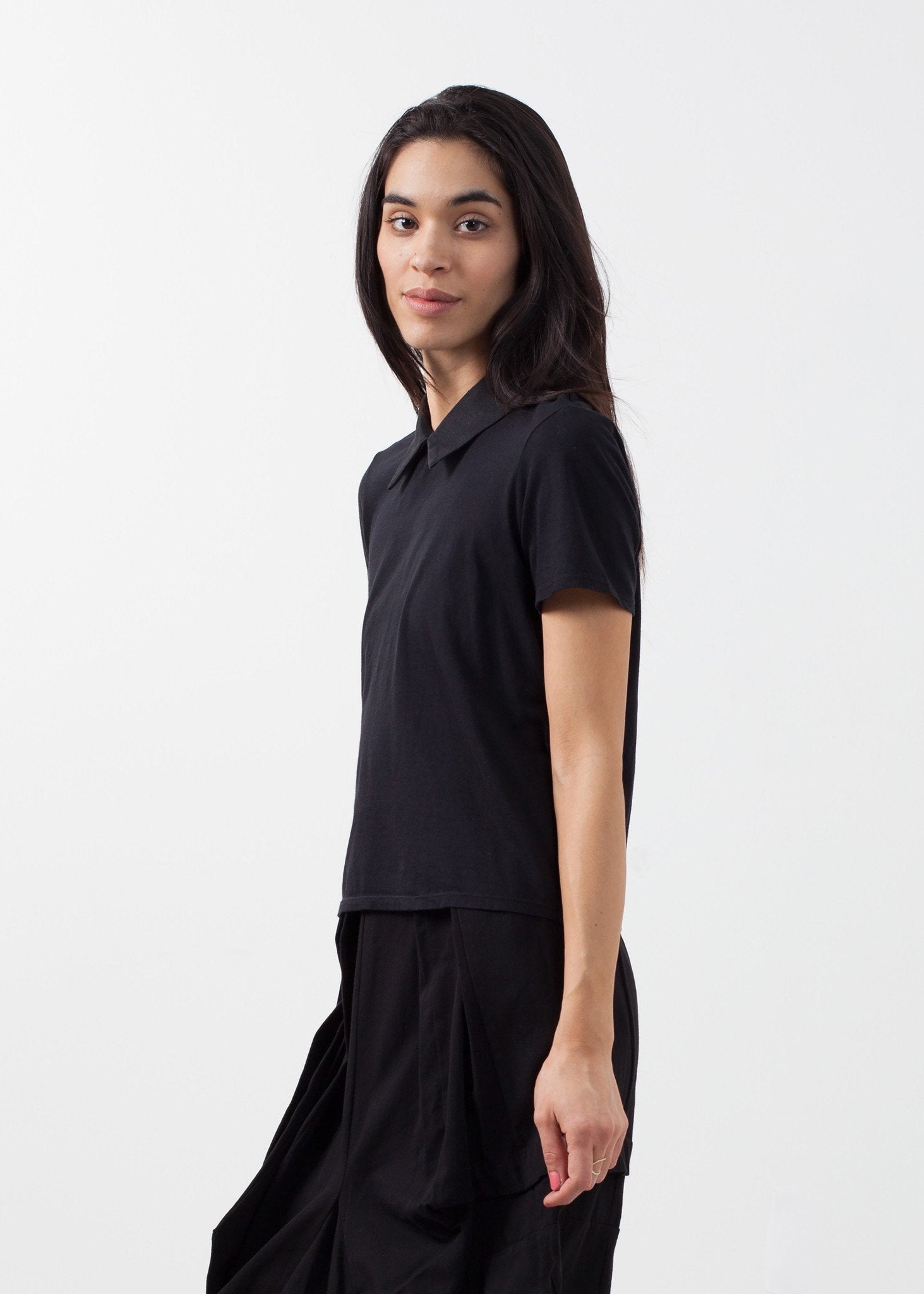 Double Collar Blouse right Double Collar Blouse