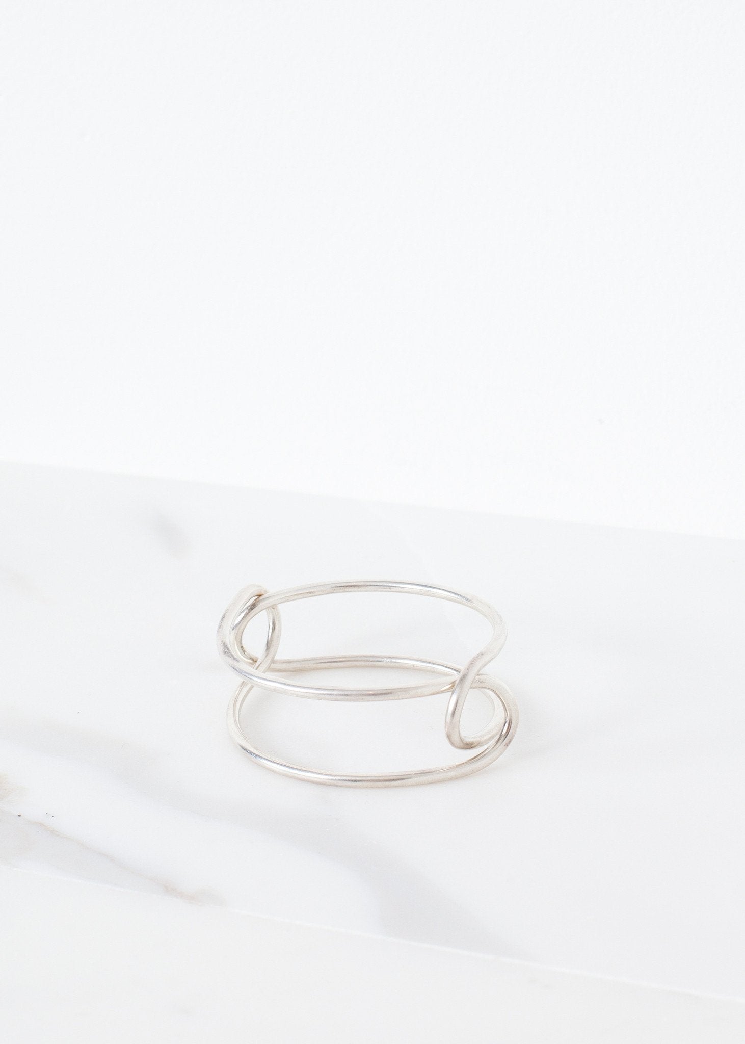 Bracelet 84 in Polished Silver right Bracelet 84 in Polished Silver