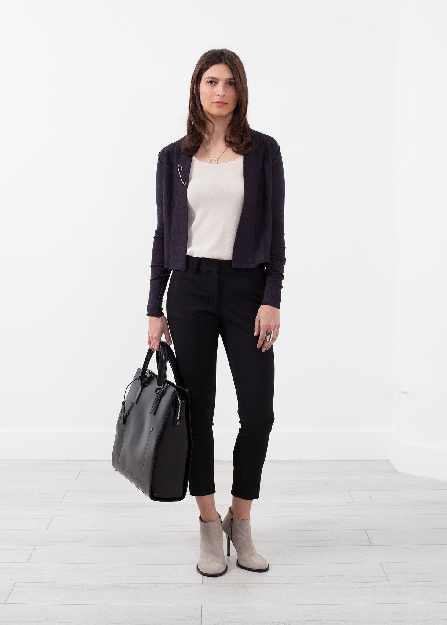 Cropped Shawl Cardigan right Cropped Shawl Cardigan