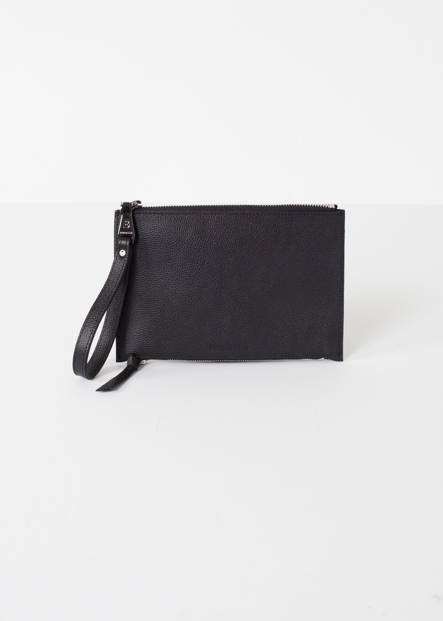 Double Zip Clutch right Double Zip Clutch