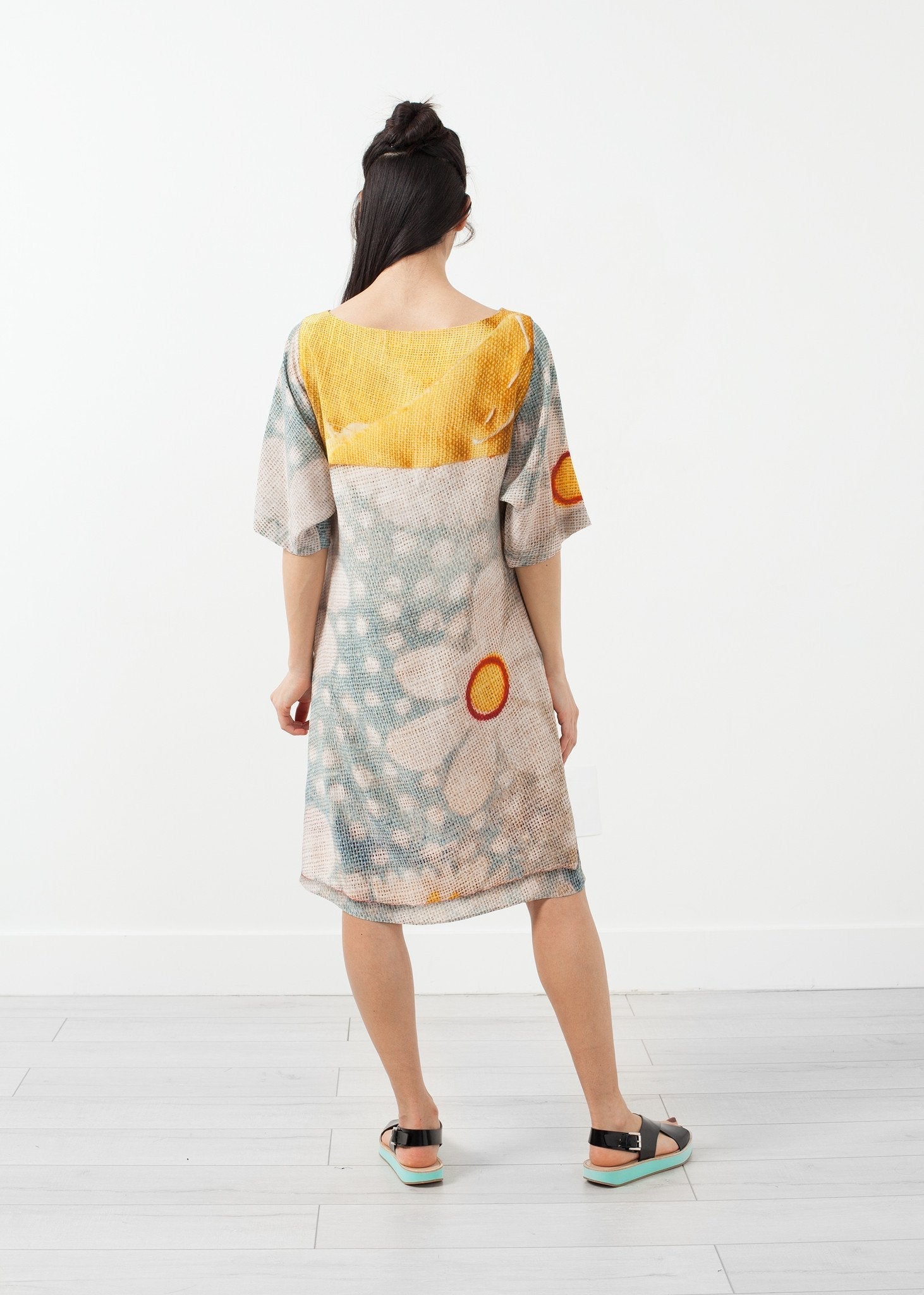 3/4 Sleeve Kimono Dress ashish