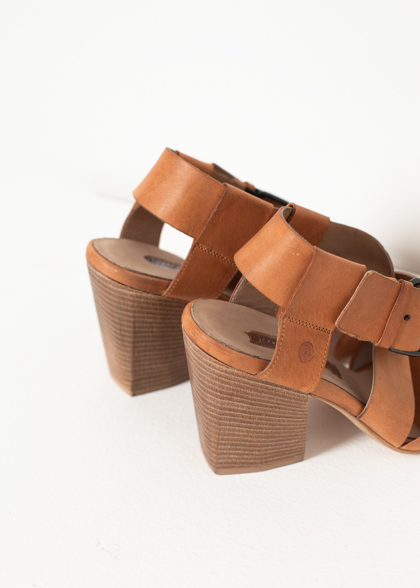 Buckle Strap Heel in Brown 😋 Get Emoji — All Emojis to ✂ Copy and 📋 Paste 👌