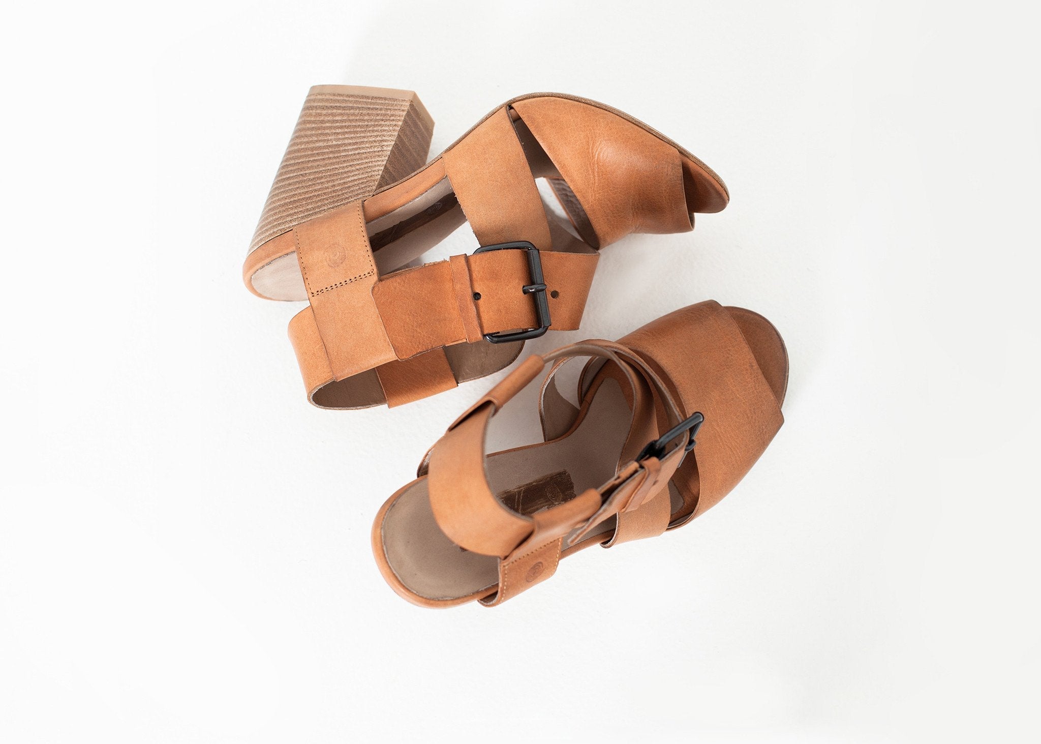 Buckle Strap Heel in Brown 😋 Get Emoji — All Emojis to ✂ Copy and 📋 Paste 👌