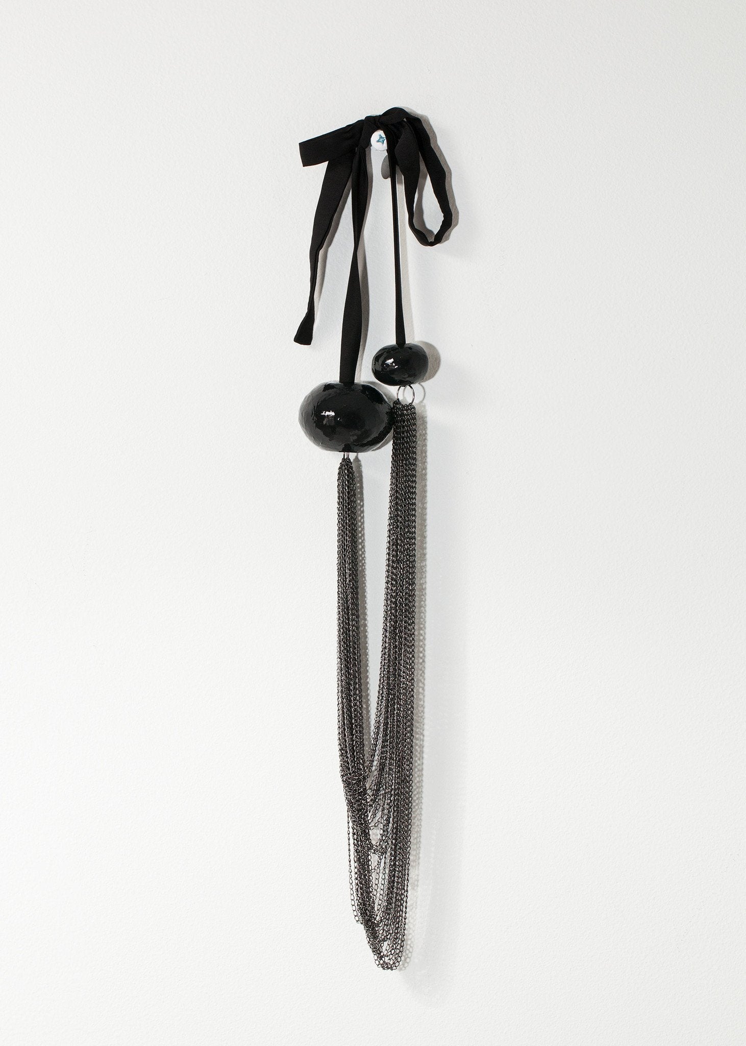 Cascade Necklace in Black right Cascade Necklace in Black