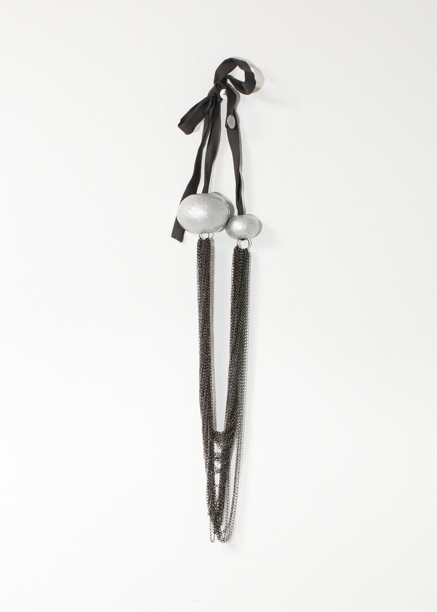 Cascade Necklace in Silver right Cascade Necklace in Silver