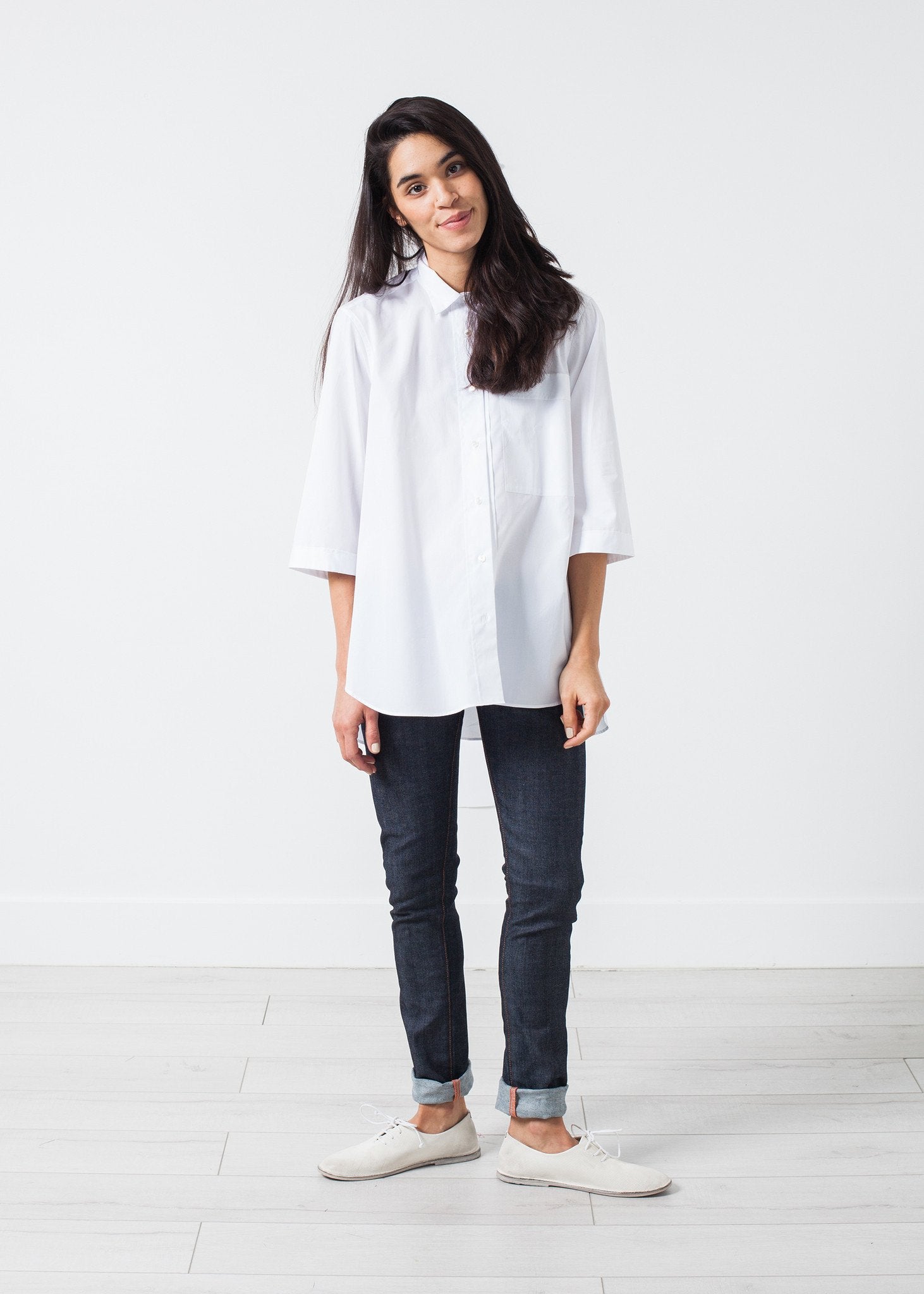 Skinny Stretch Jean in Indigo -nadeem