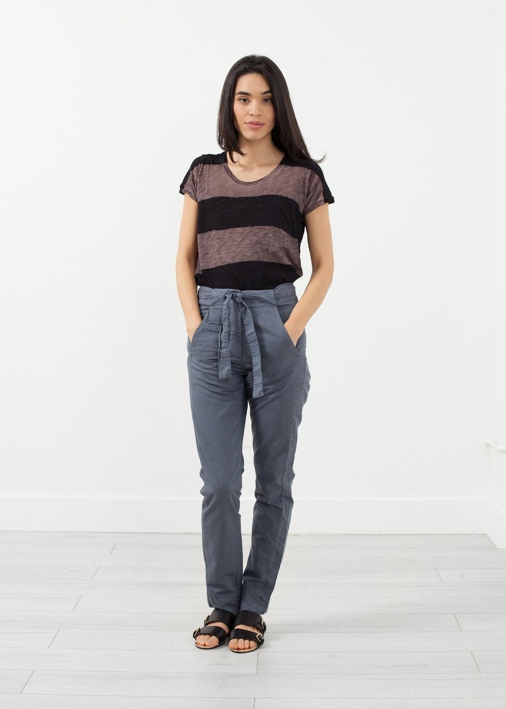 Troupy Pant in Silky Cotton -nadeem