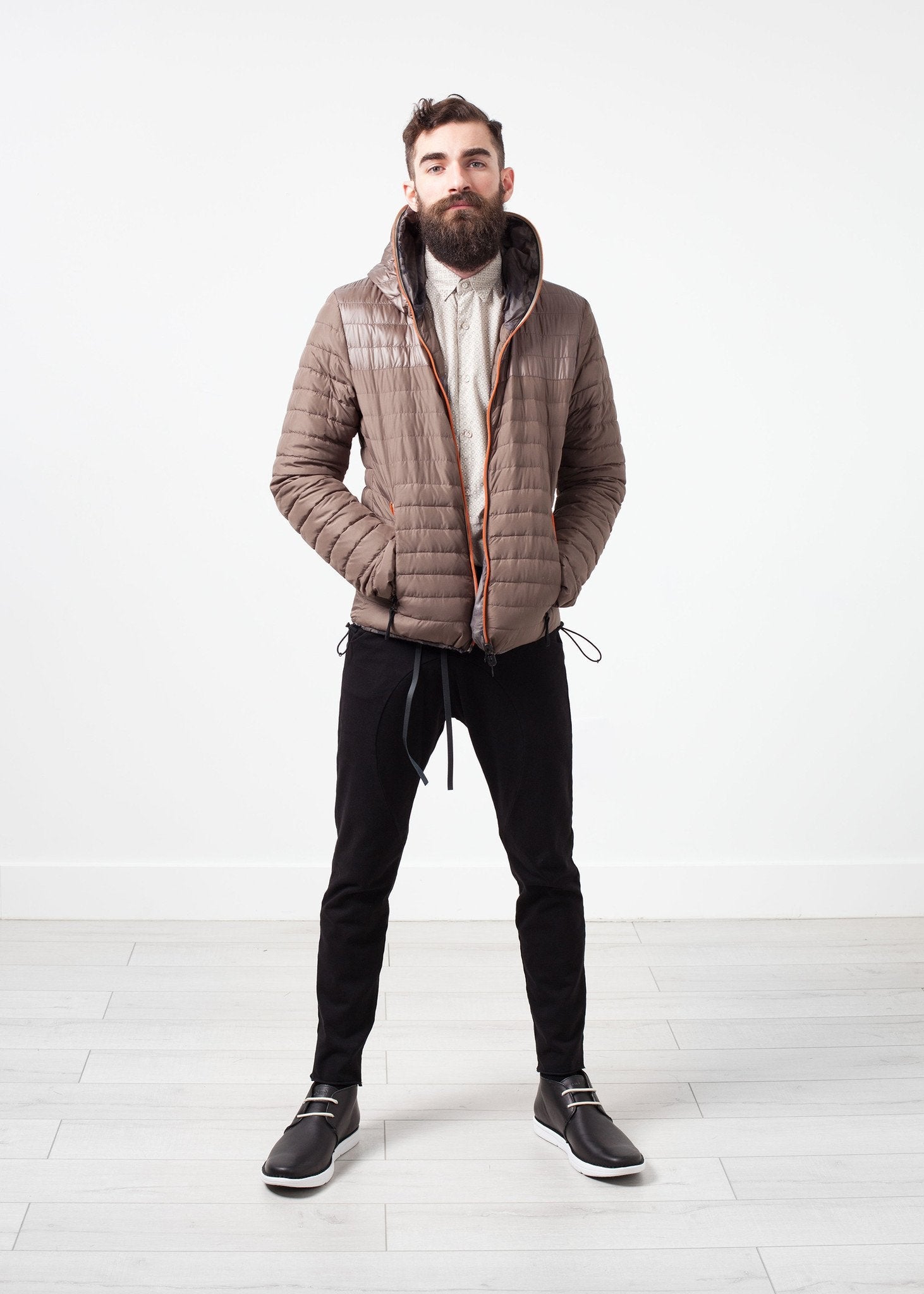 Peone Jacket in Khaki - raj