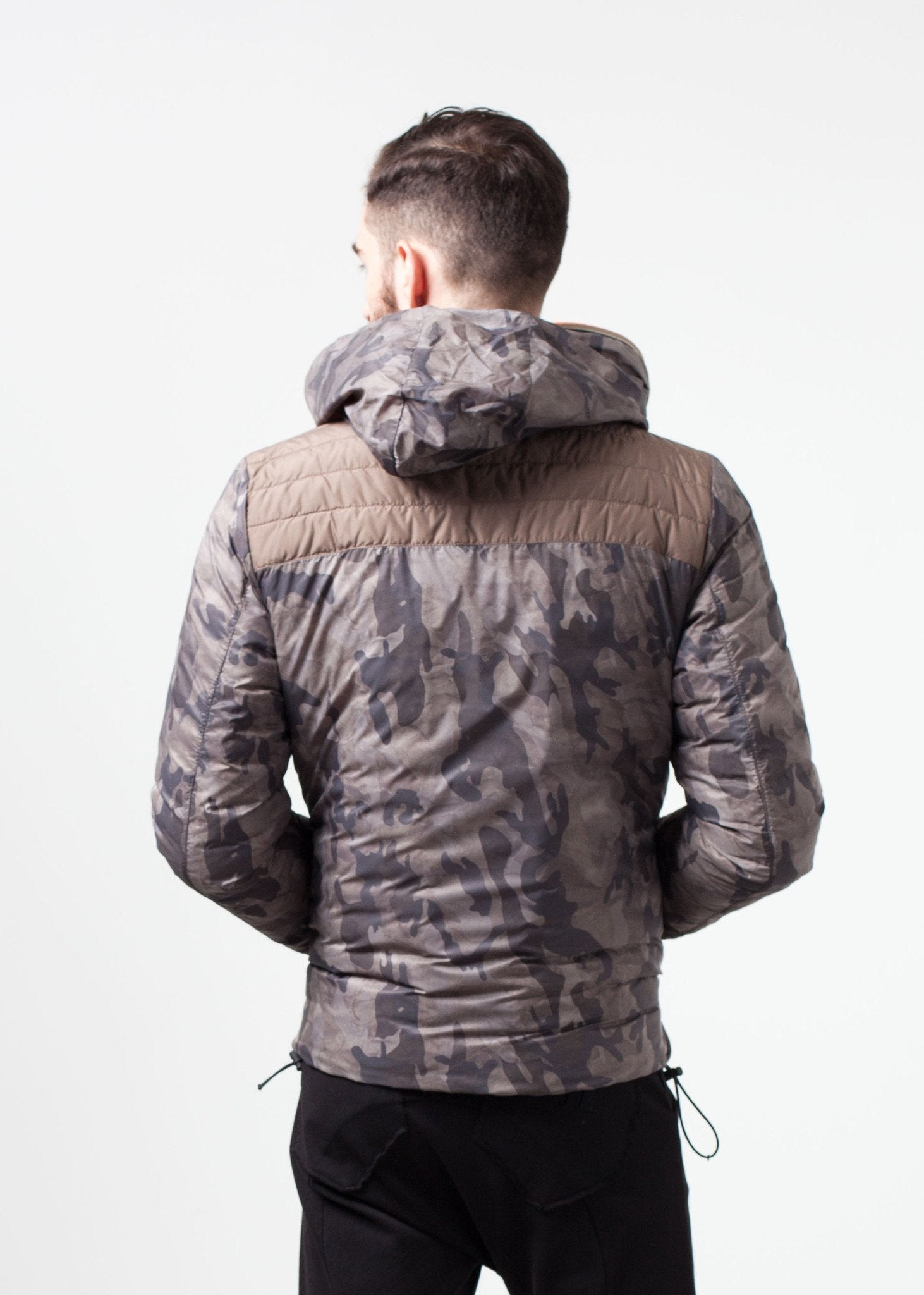 Peone Jacket in Khaki - raj