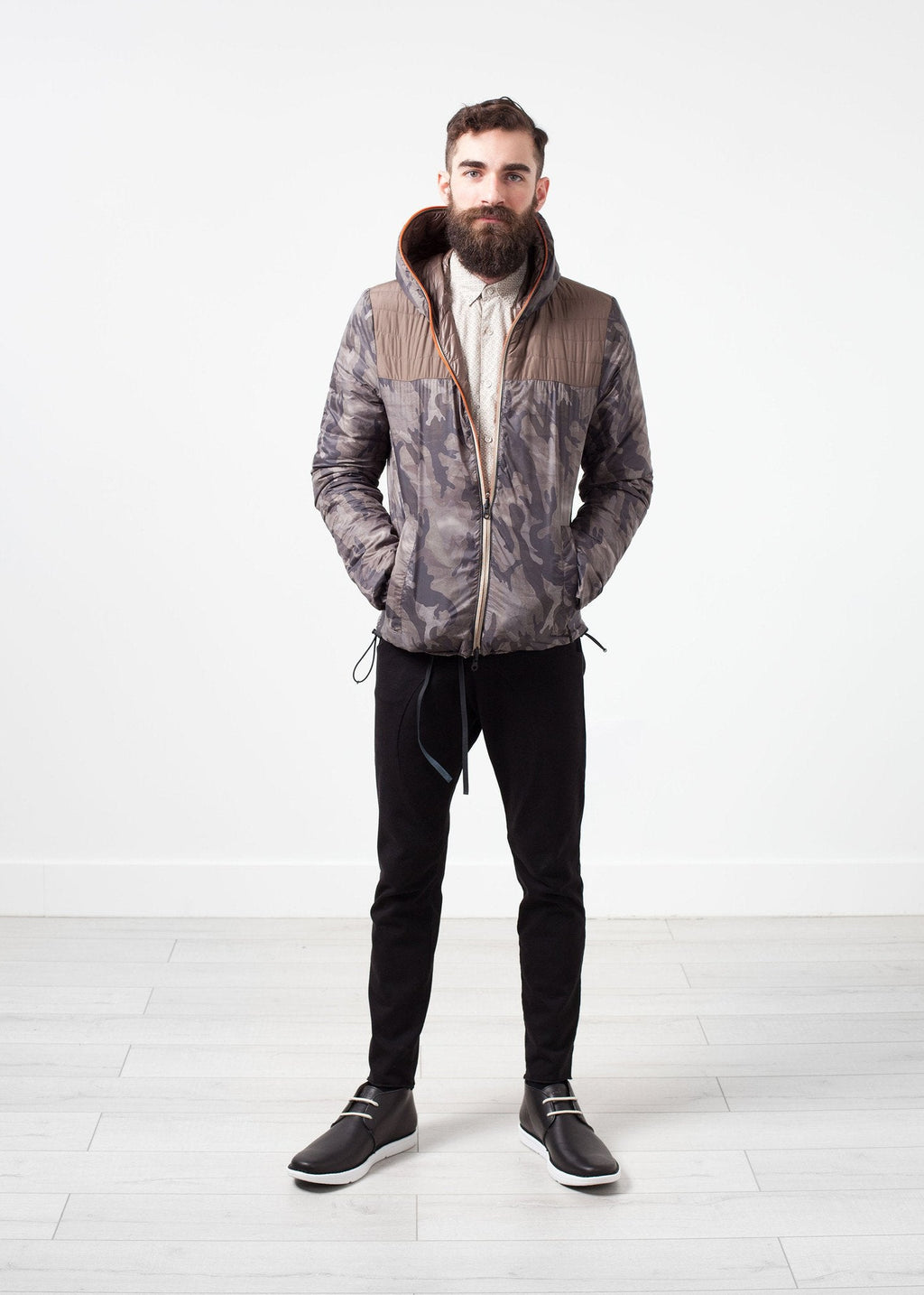 Peone Jacket in Khaki - raj