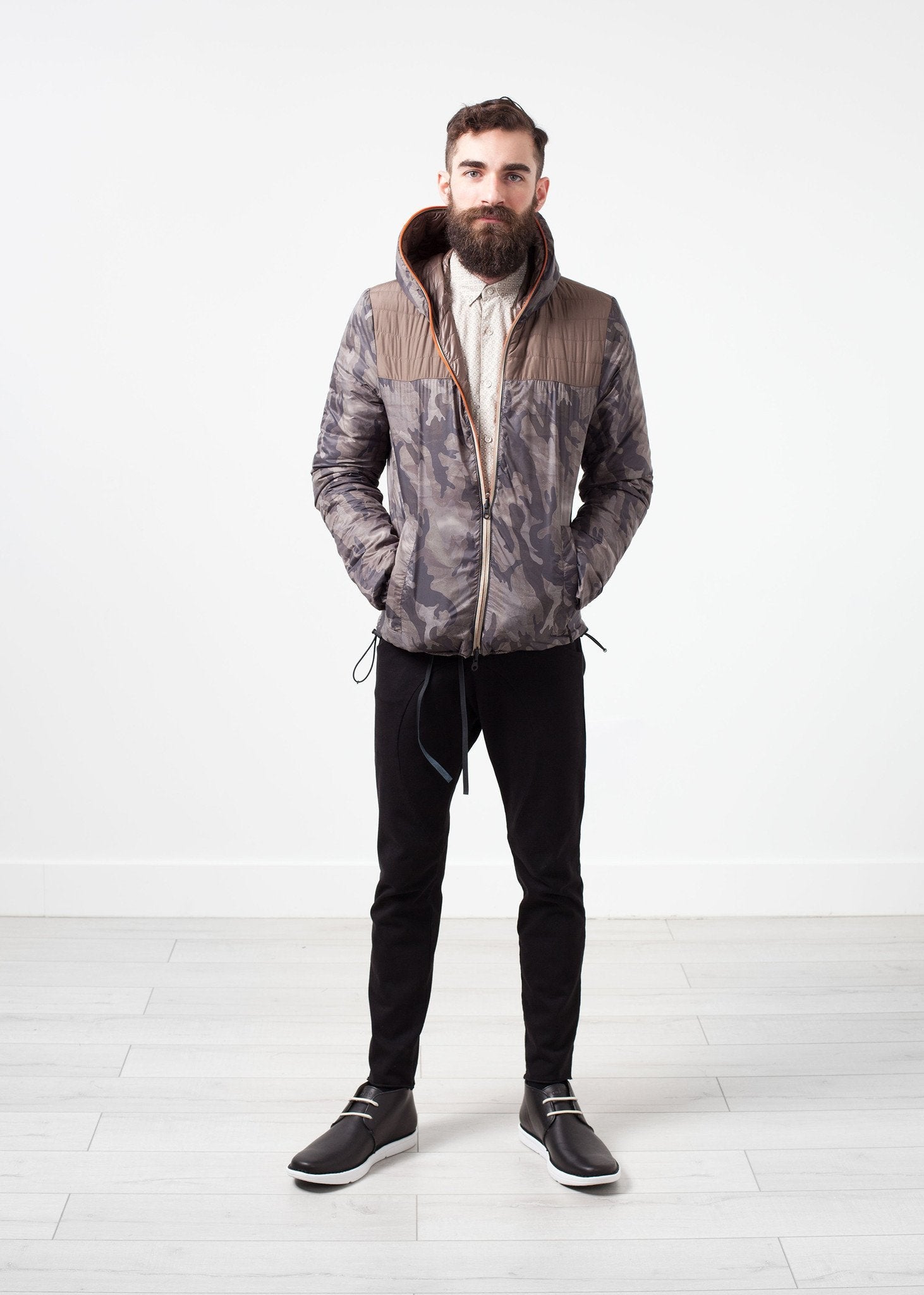 Peone Jacket in Khaki - raj