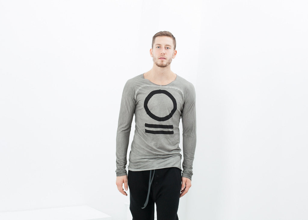 Antidote "Joie" Tee in Taupe right Antidote "Joie" Tee in Taupe
