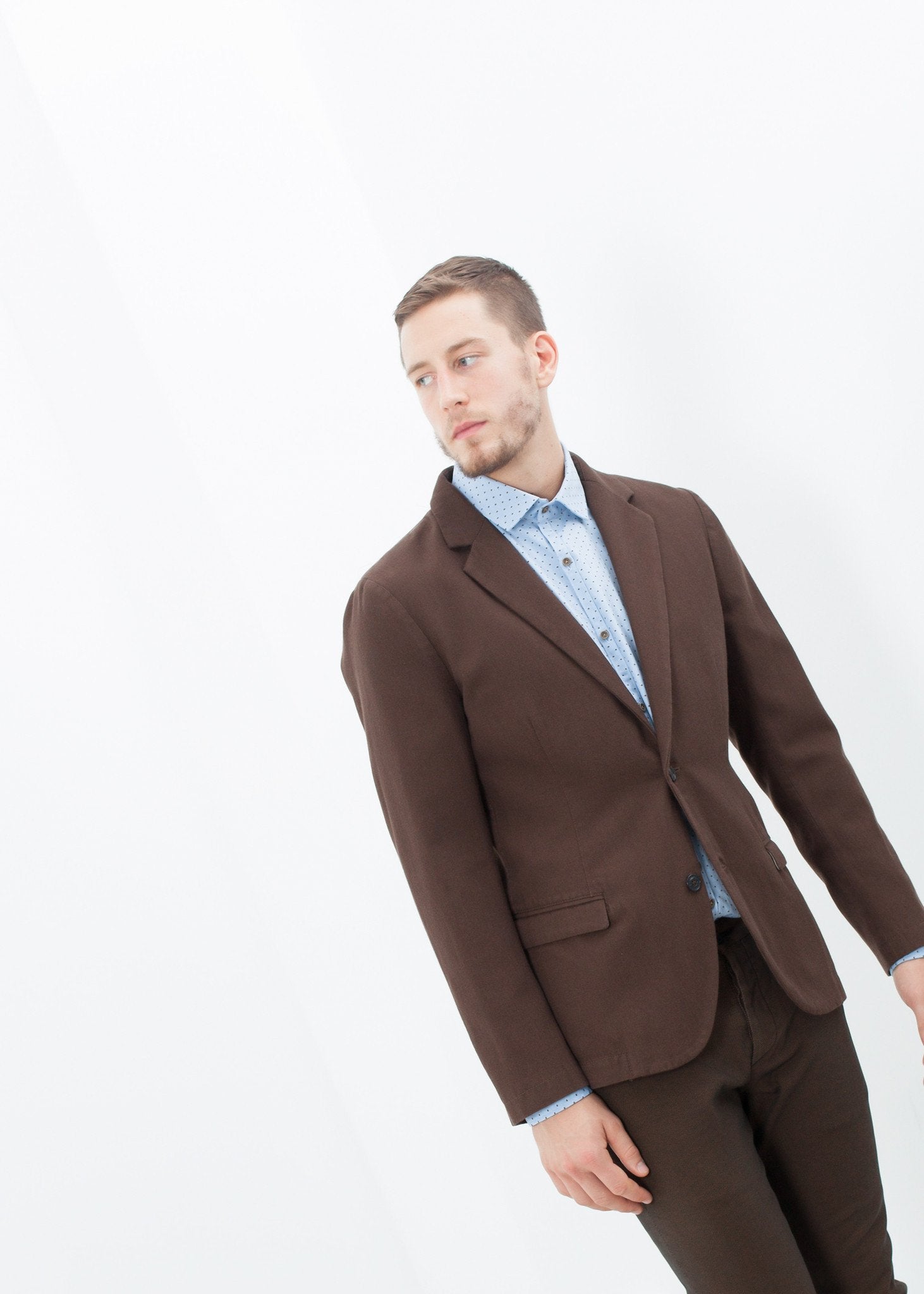 Sport Jacket in Brown - raj
