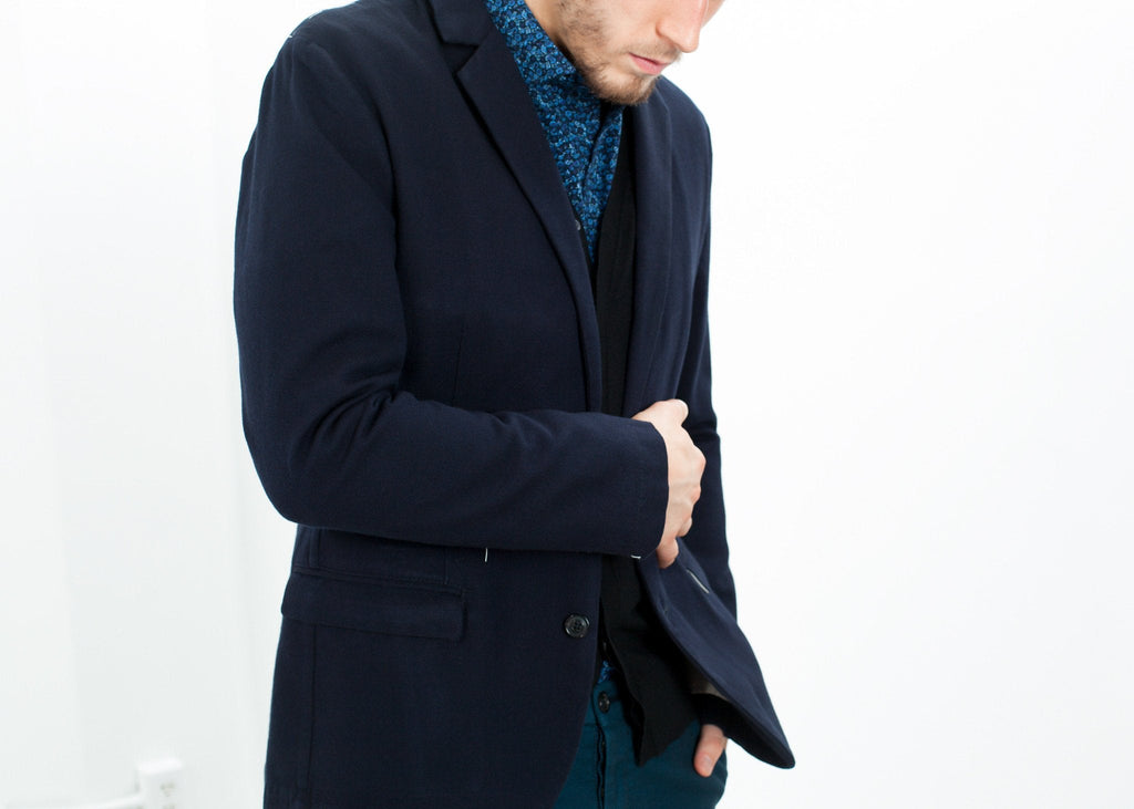 Sport Jacket in Blue - raj