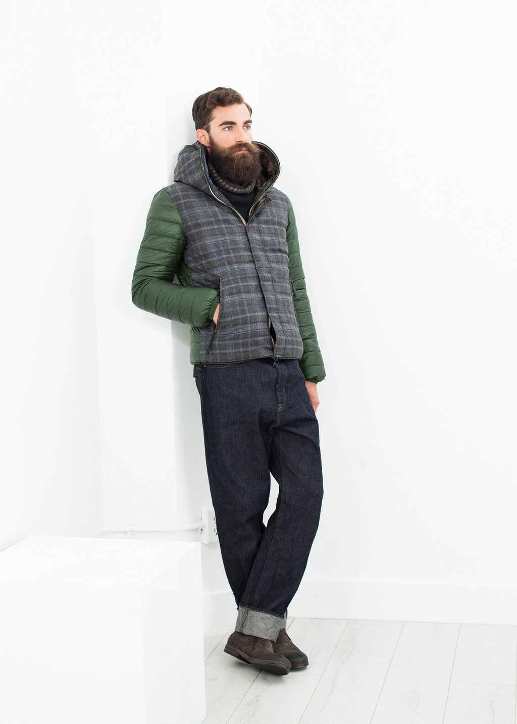 Ilo Coat in Teak - raj