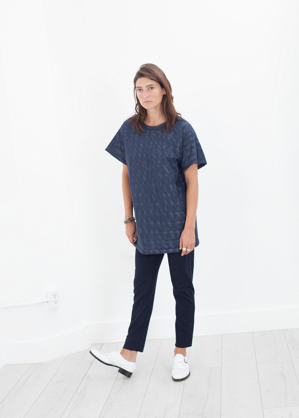 Golf Shoe in White - raj