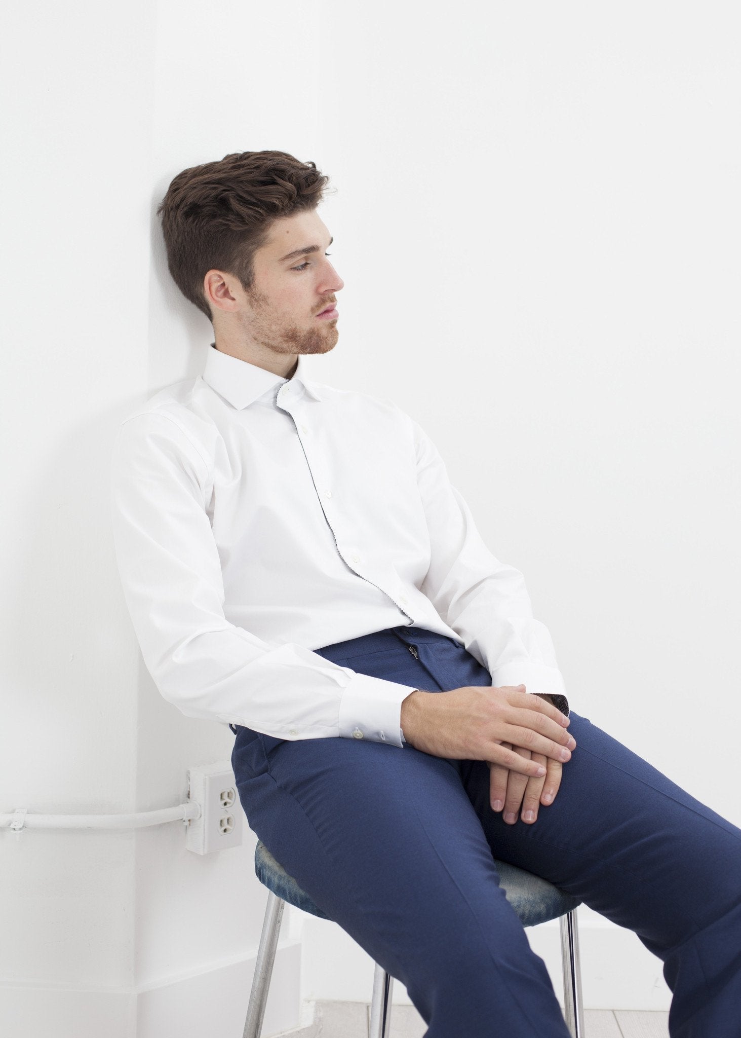 Sheridan Trouser in Blue - raj