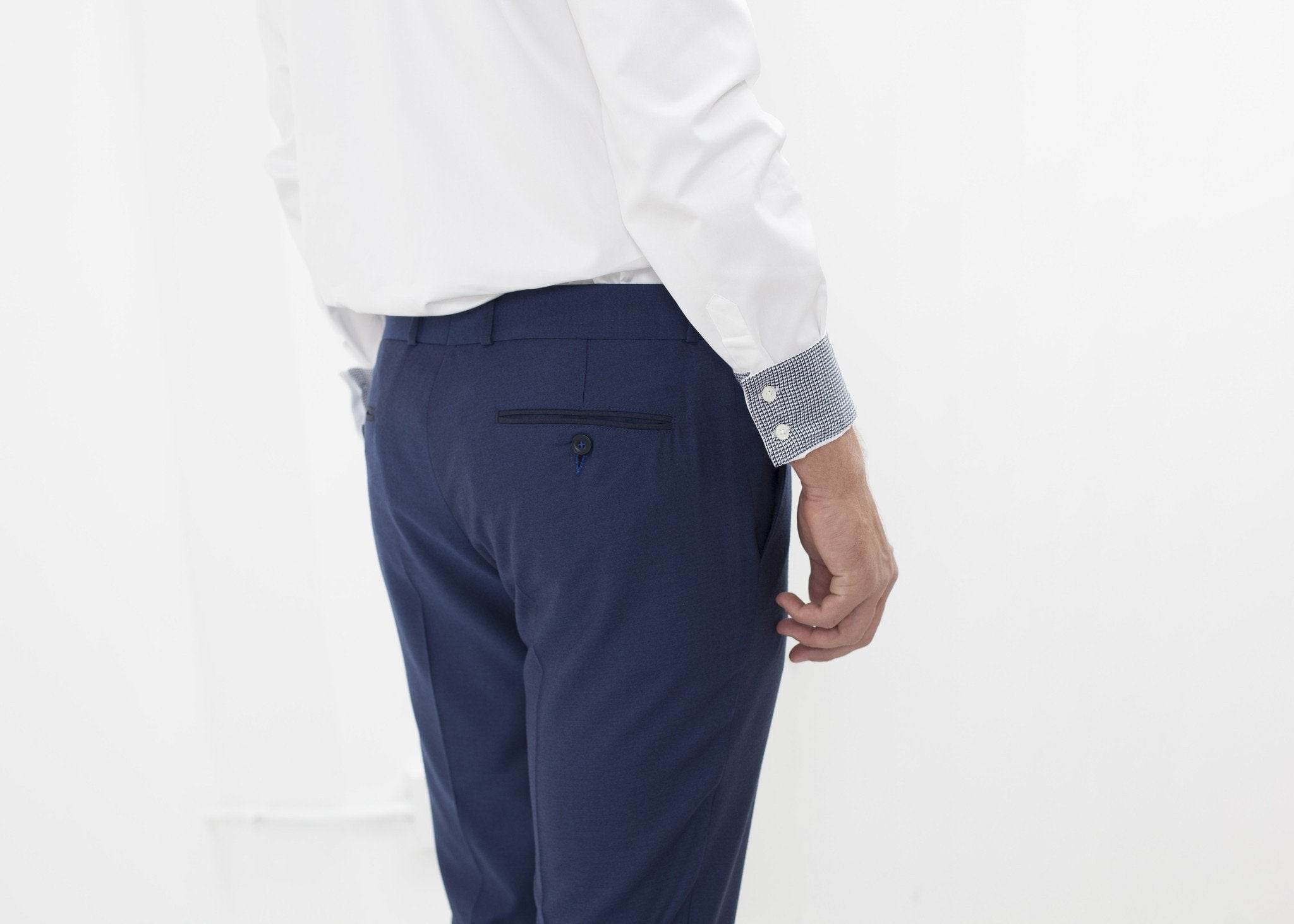 Sheridan Trouser in Blue - raj