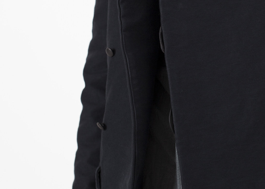 Taban Coat in Black - raj