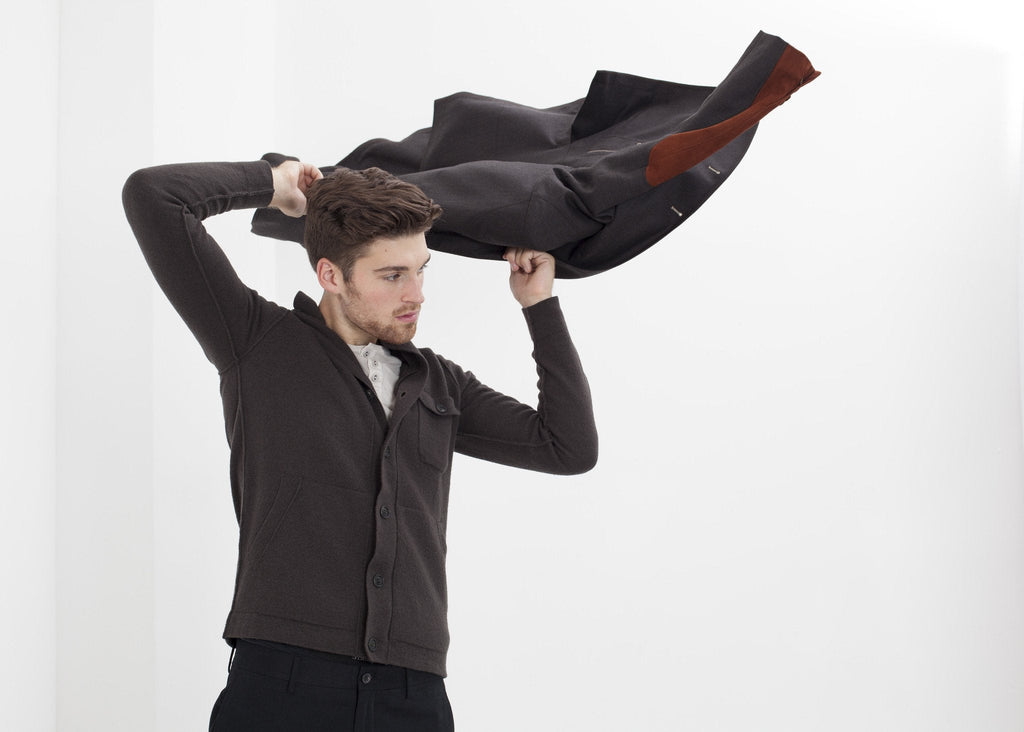 Hubbard Jacket in Dark Green - raj