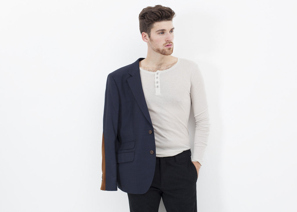 Swift Low Blazer in Navy - raj