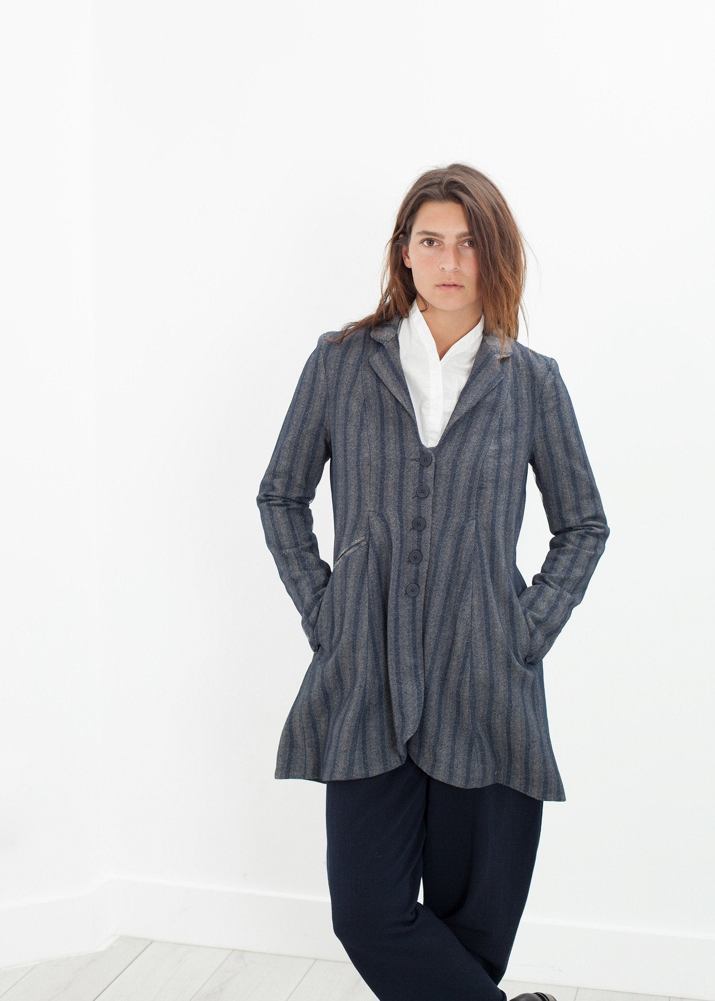 Panetier Jacket in Ink -nadeem