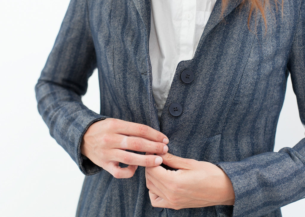 Panetier Jacket in Ink - raj
