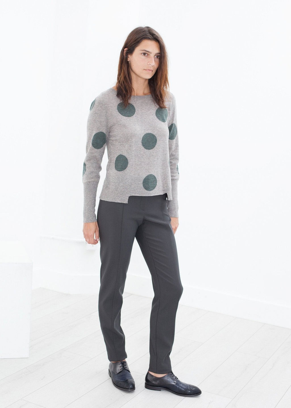 Mirco Pant in Stone - raj