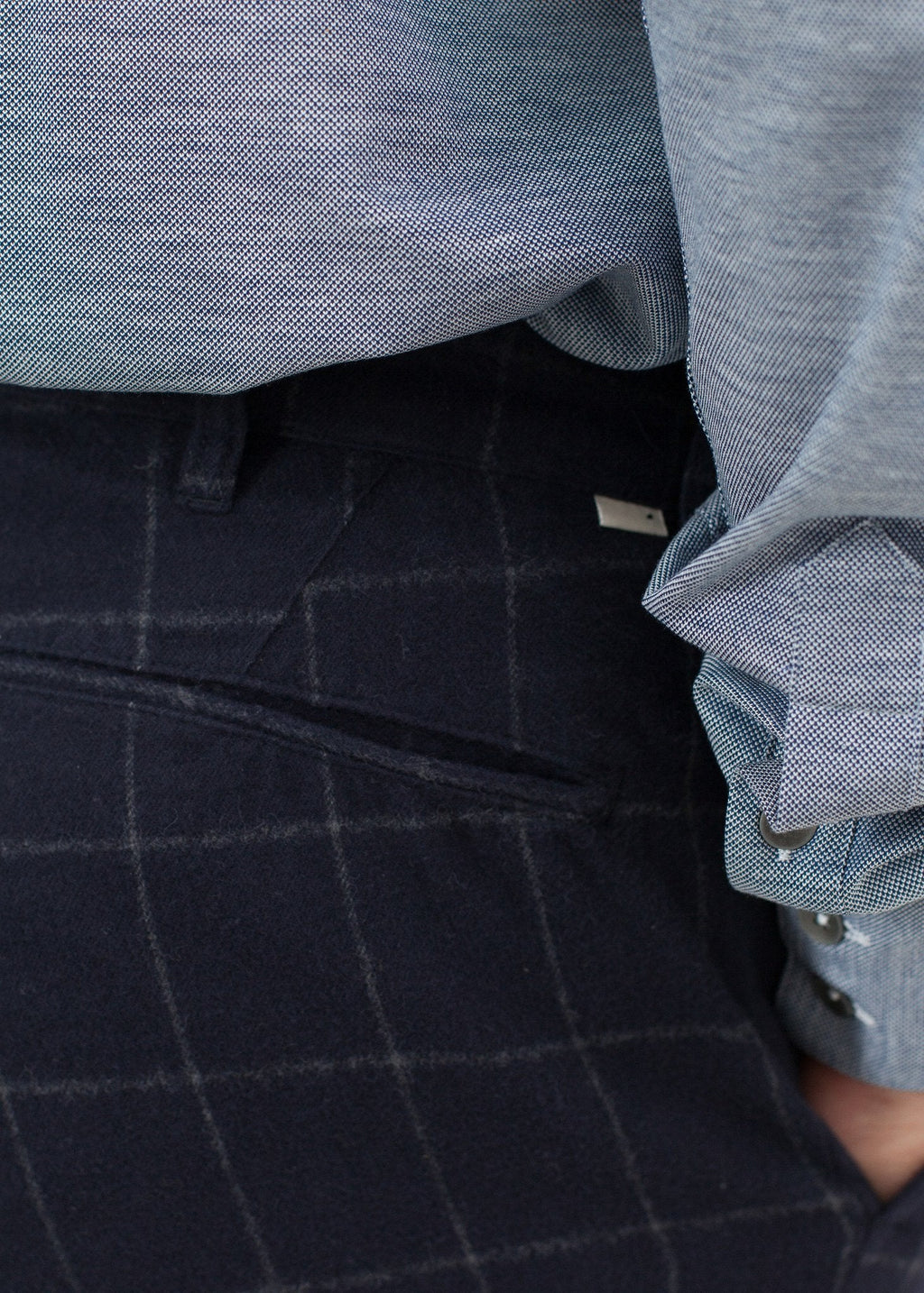 Egon Pant in Check - raj