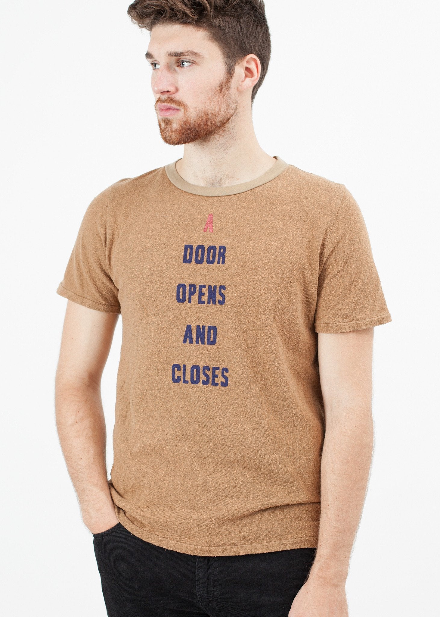 Silk Vintage Tee in Cork -nadeem