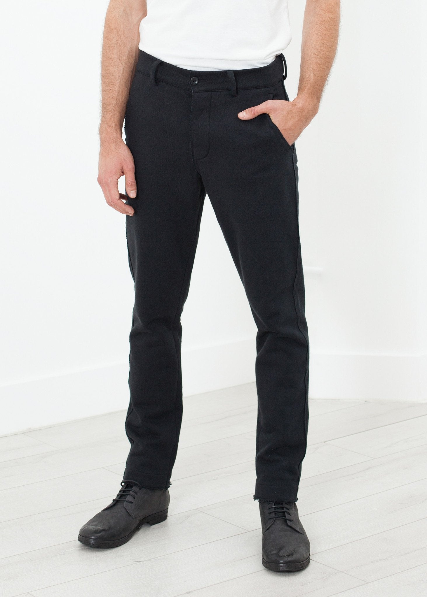 Raps Pant in Black -nadeem