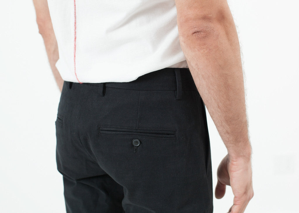 Men's Chino in Black - raj