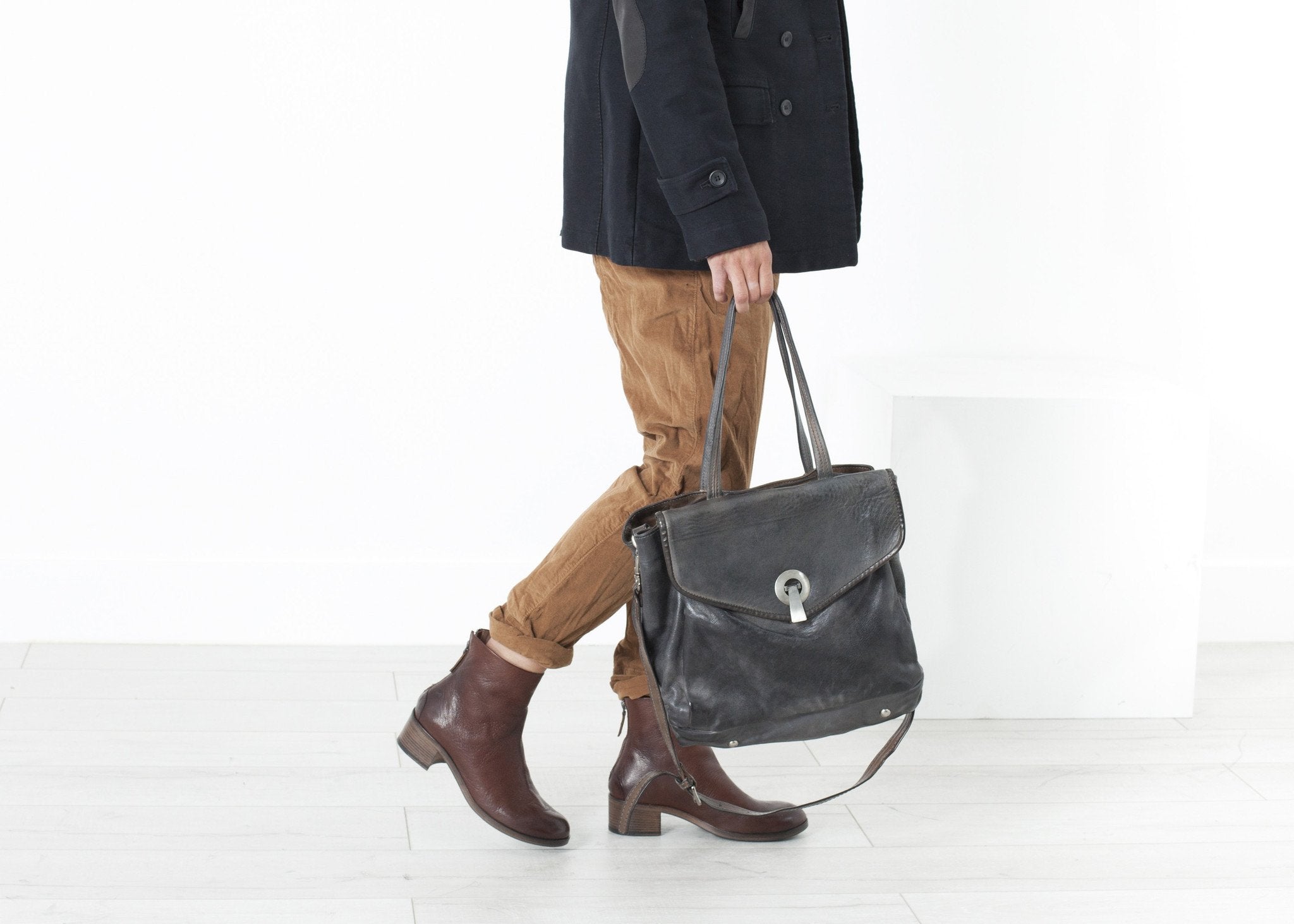 Zola Coat in Black - raj