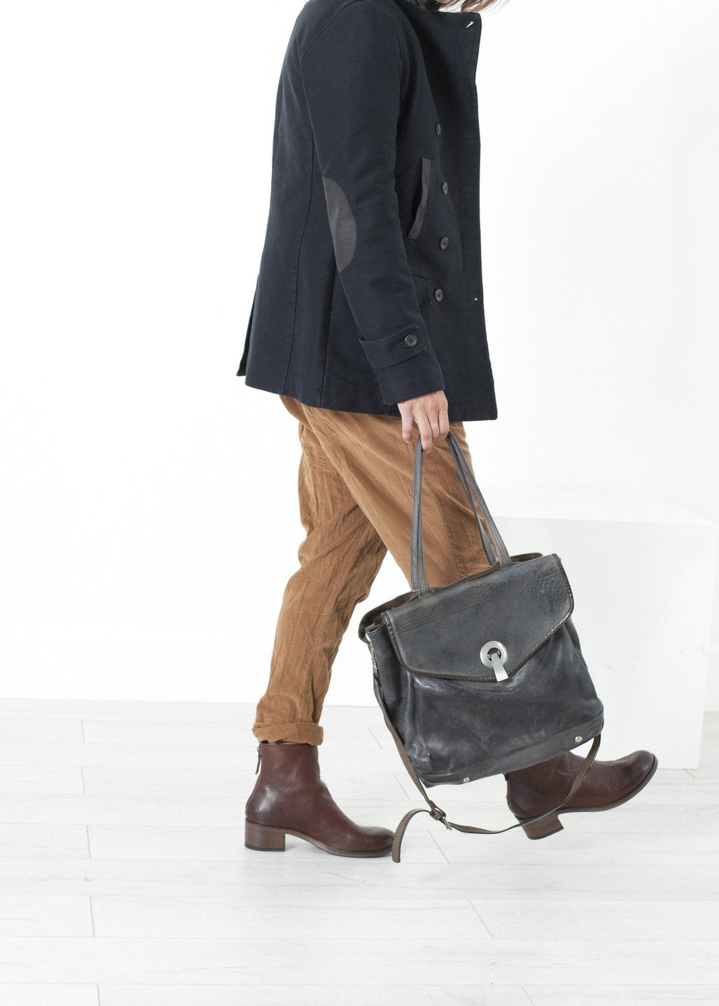 Zola Coat in Black - raj