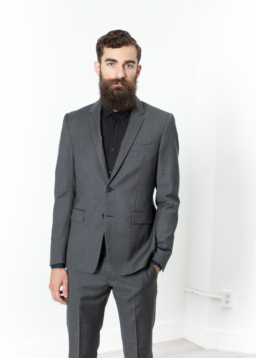 Men's Completo Suit in Grey - raj