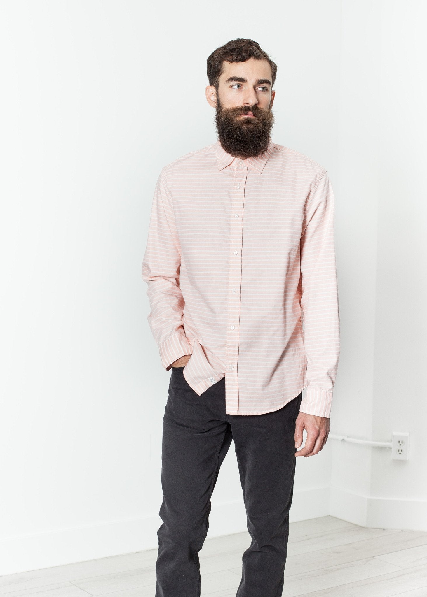 Paul Shirt in Sherbet Stripe -nadeem