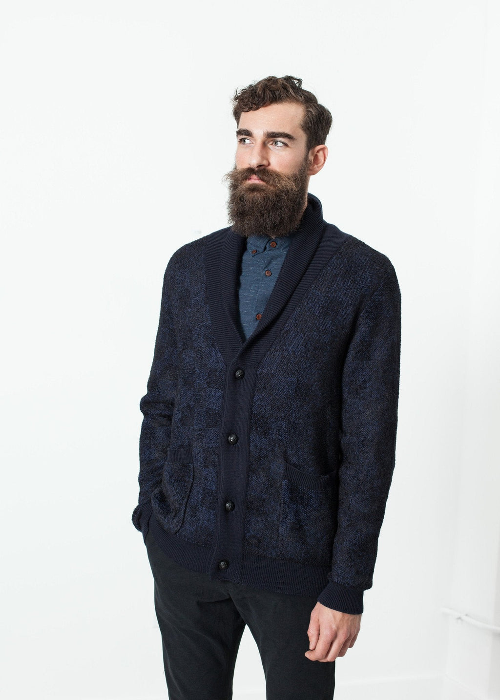 Giacca Madras Cardigan - raj