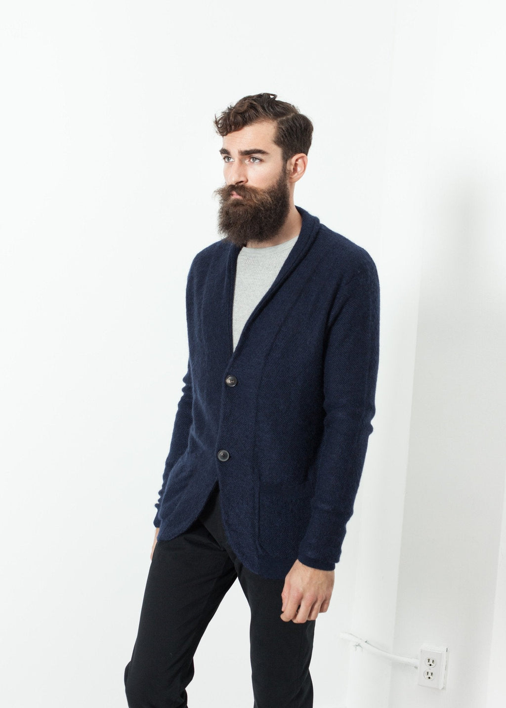 Giacca Mohair Cardigan right Giacca Mohair Cardigan