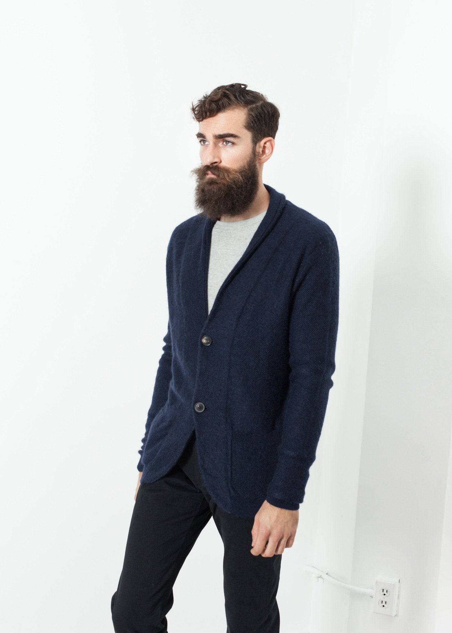 Giacca Mohair Cardigan right Giacca Mohair Cardigan