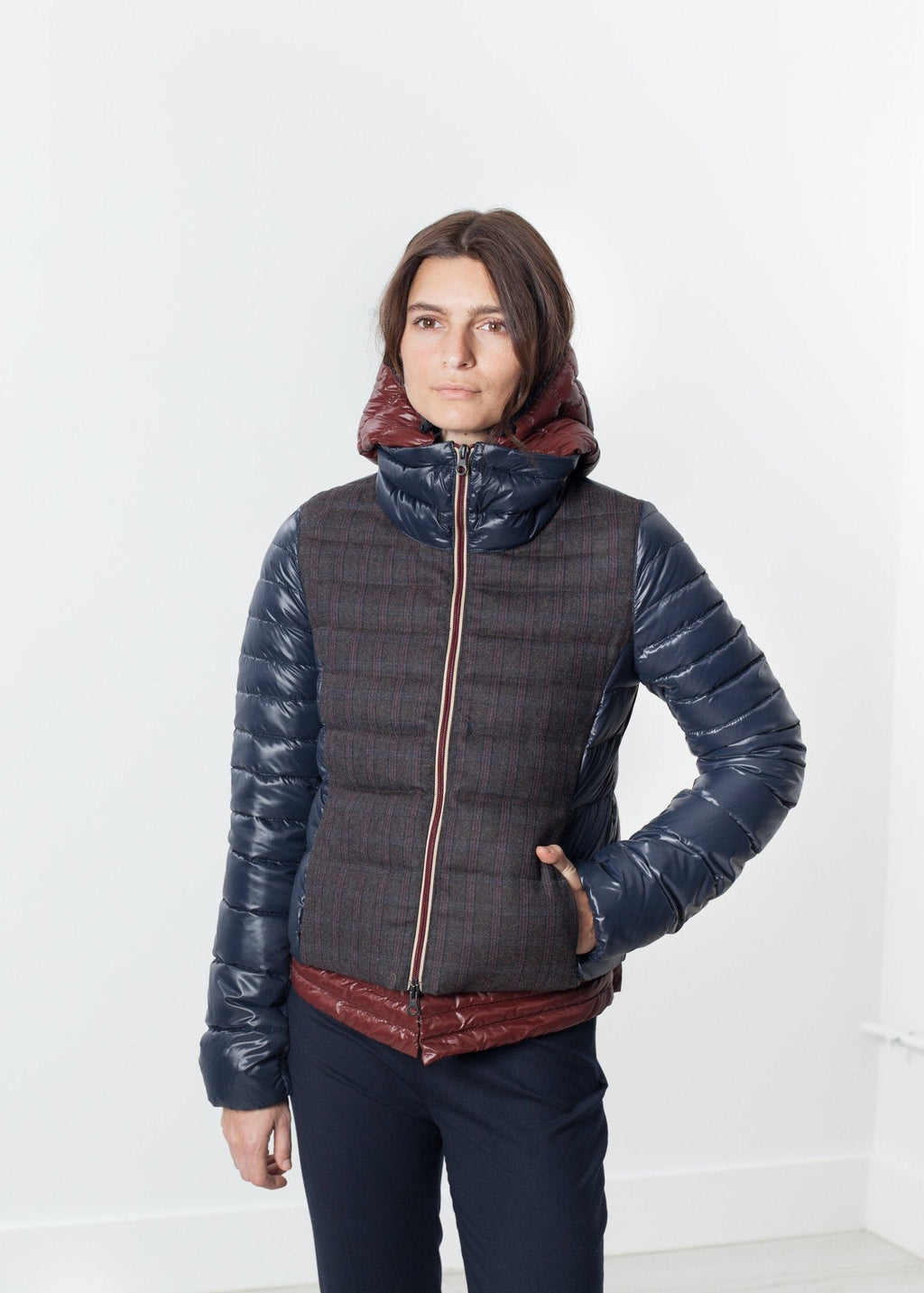Cinosura Coat in Navy right Cinosura Coat in Navy