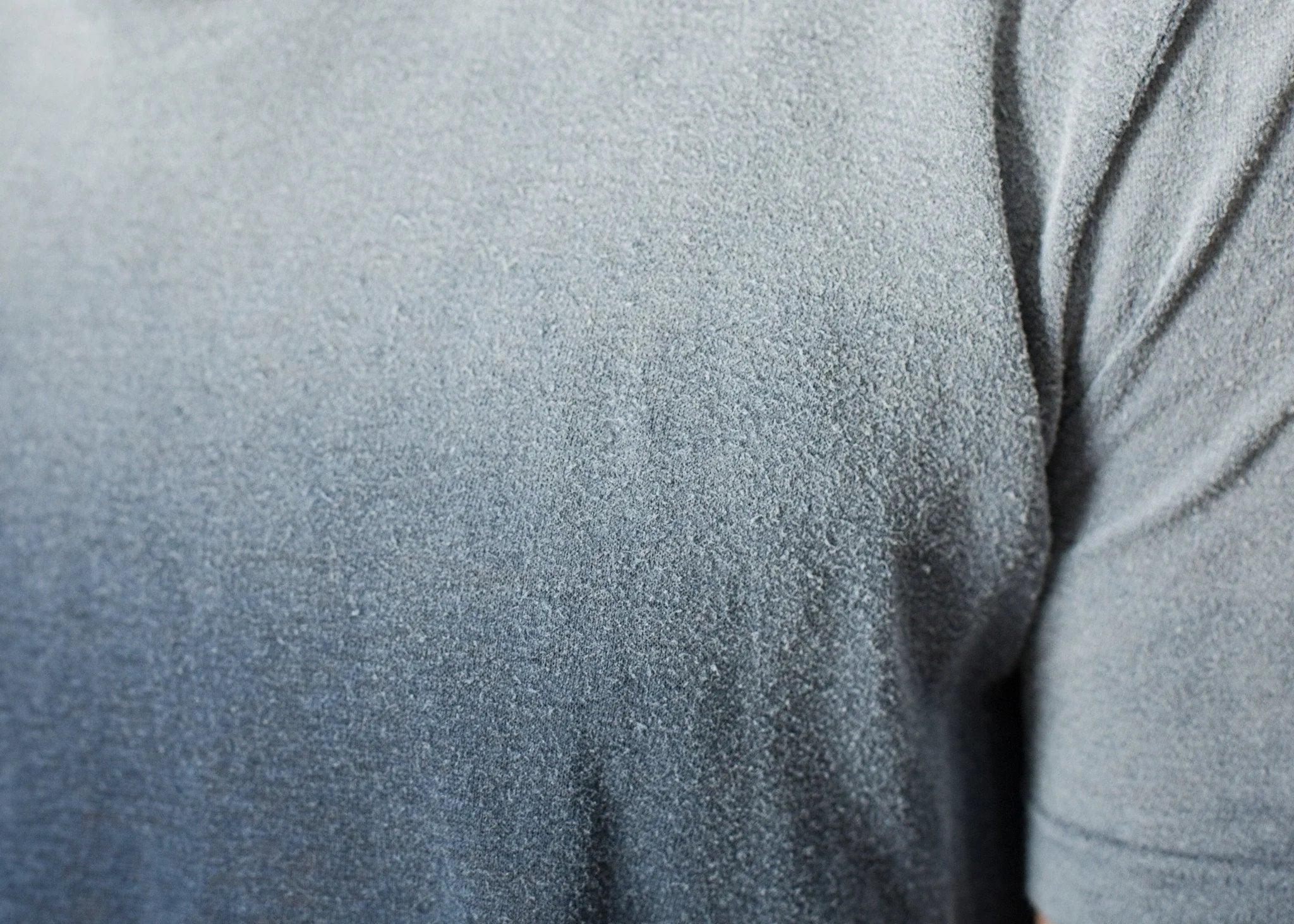 Overprint T-Shirt in Navy - raj
