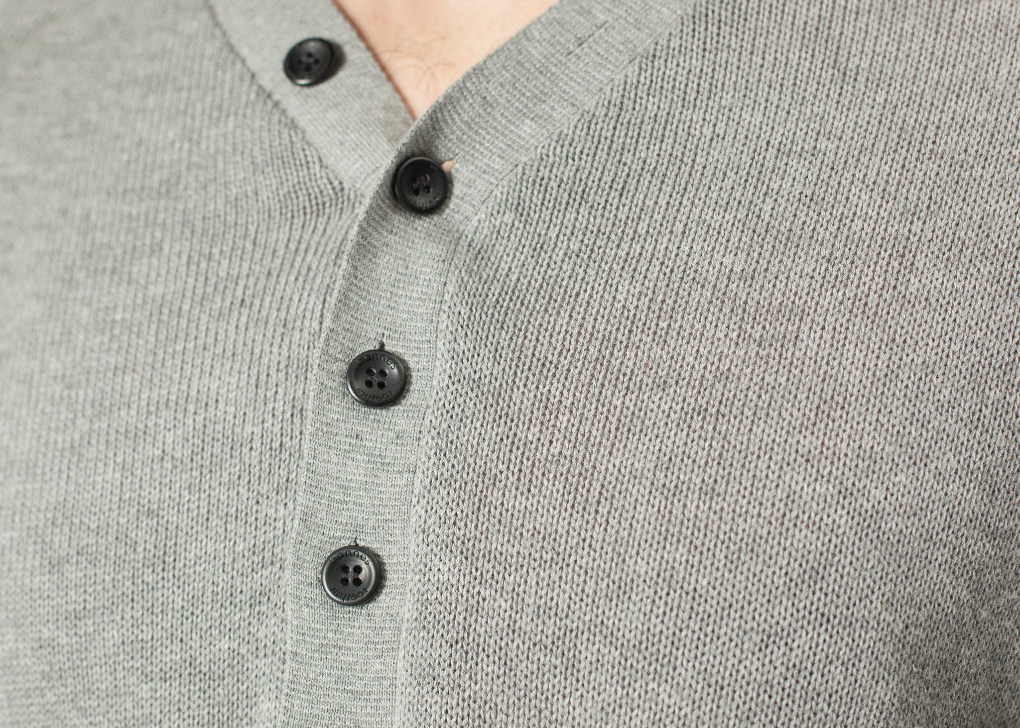 Garbo Henley in Grey - raj